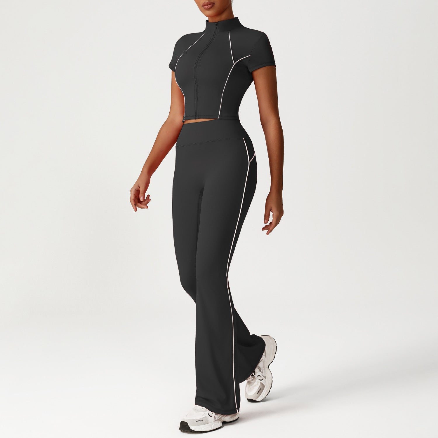 Women's High waisted body-shaping casual sports suit