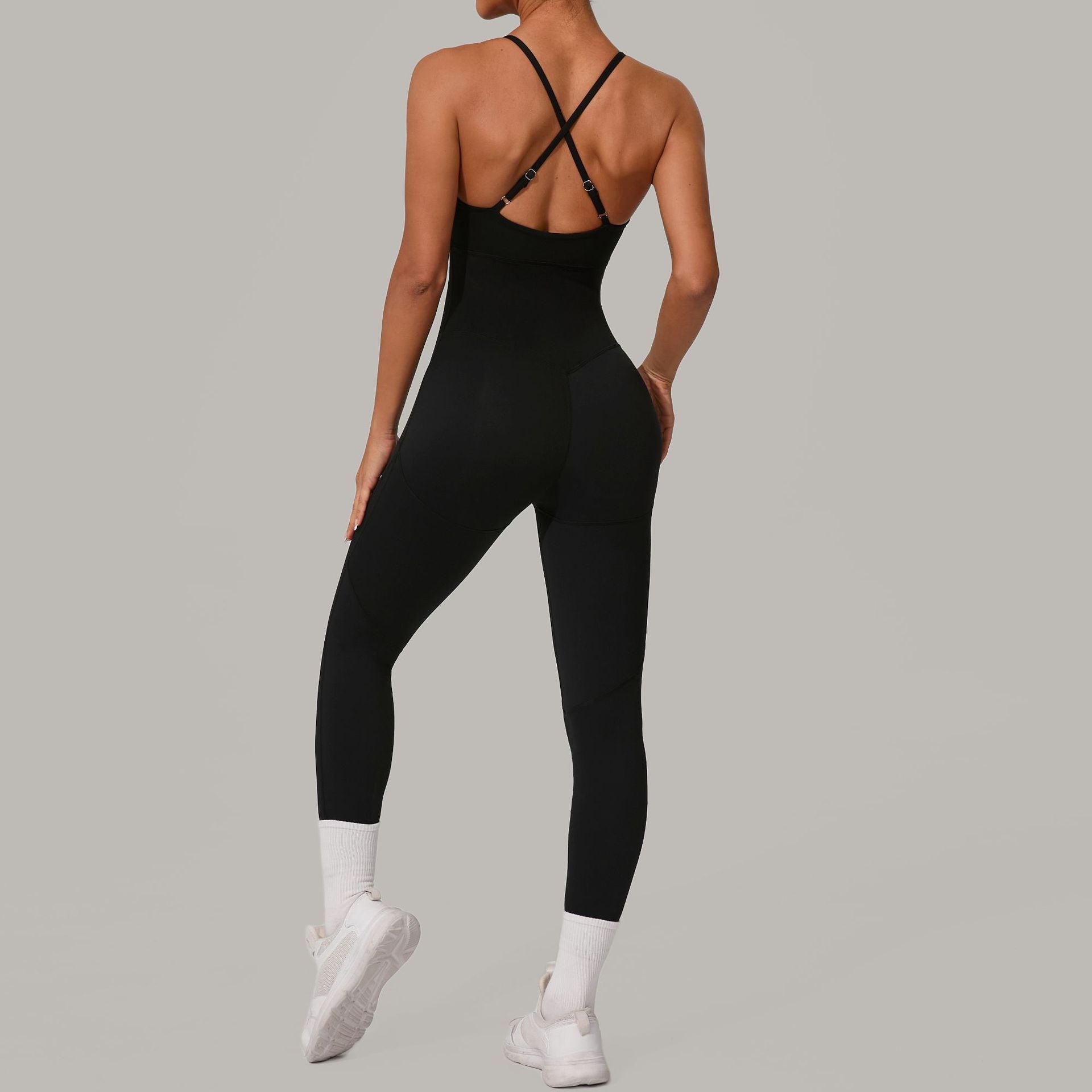 Women's wholesale Cross back jumpsuits