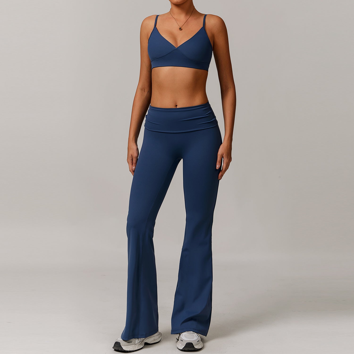 Women's quick-drying bras with long pants set