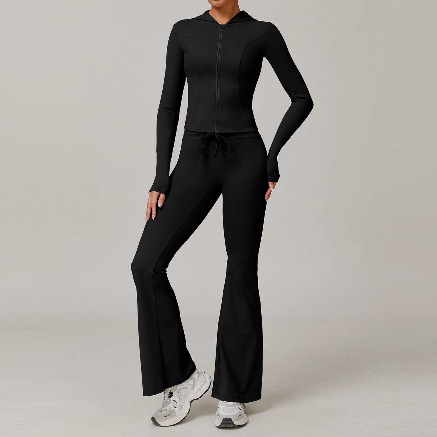 Women's quick-drying long jackets set