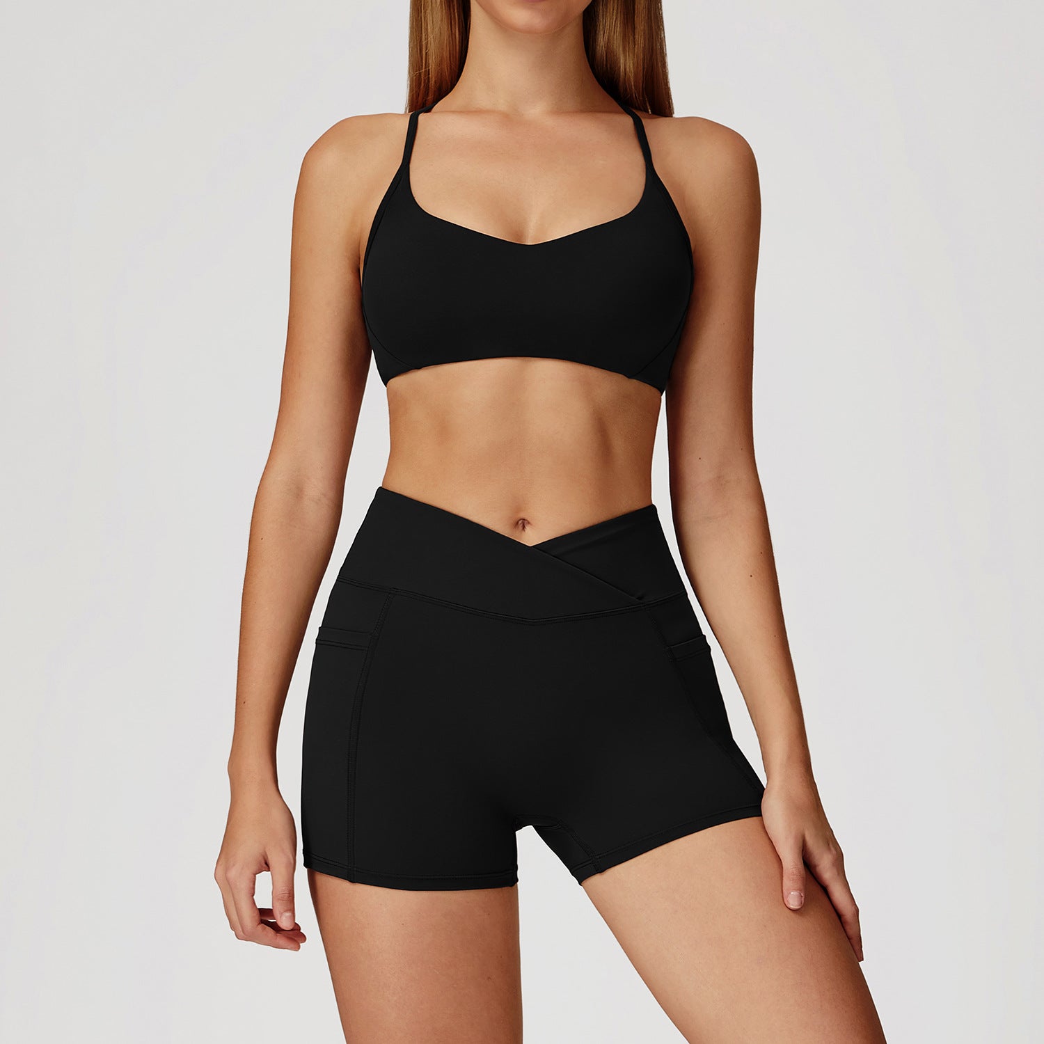 Women's quick-drying sports bras set