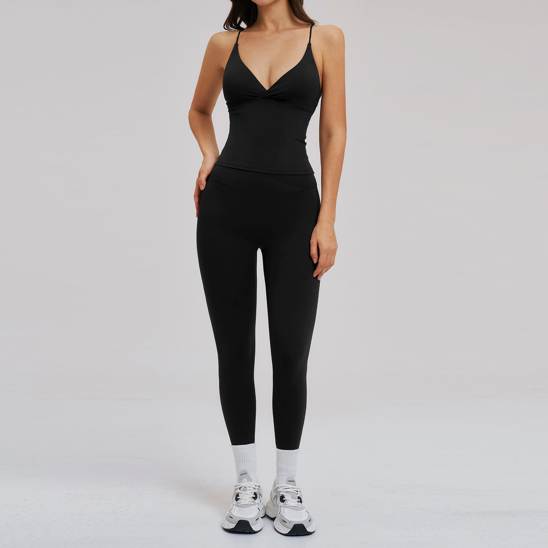 Tight-fitting backless running sports casual YOGA set