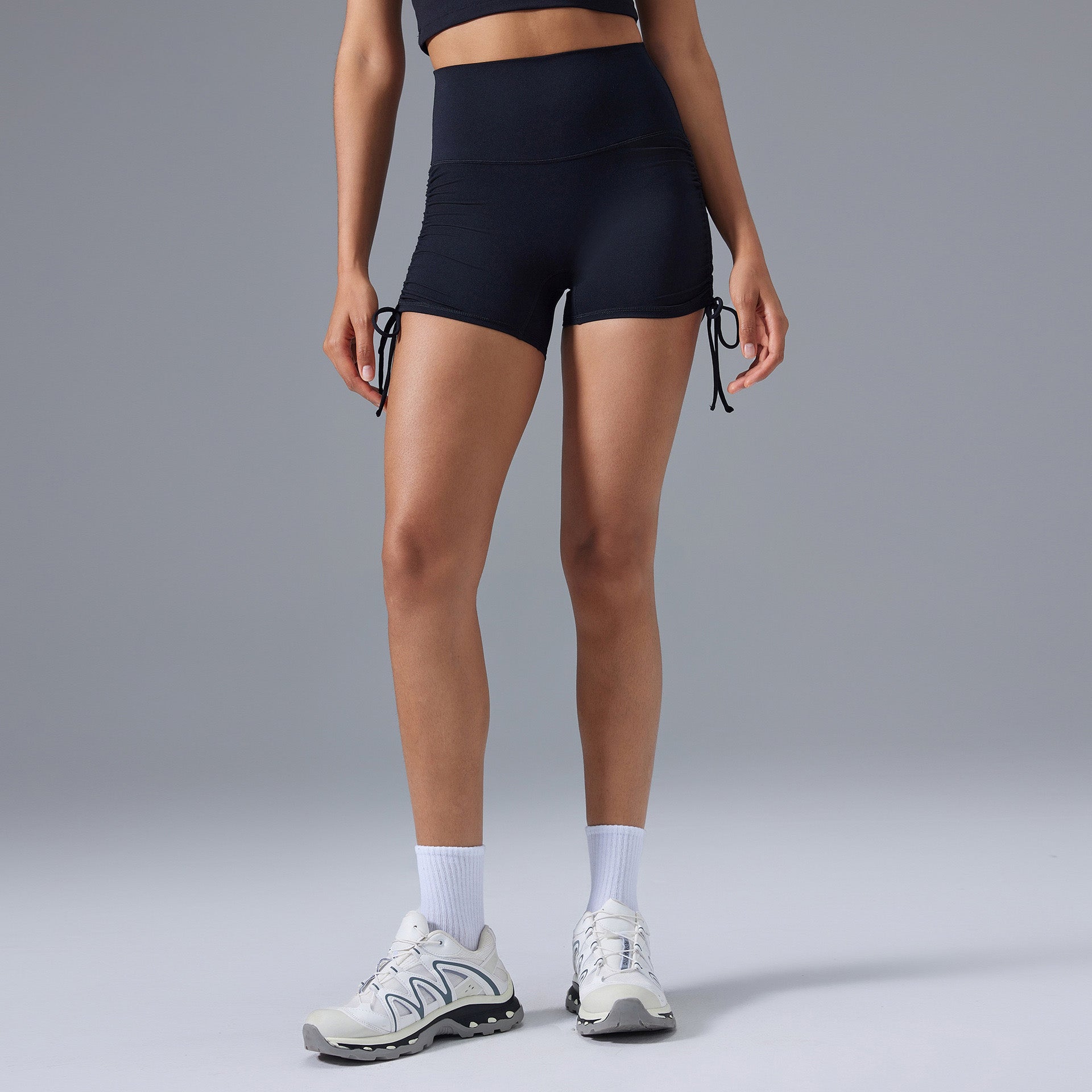 Women's No T-Back Hip-Lifting Gym Shorts
