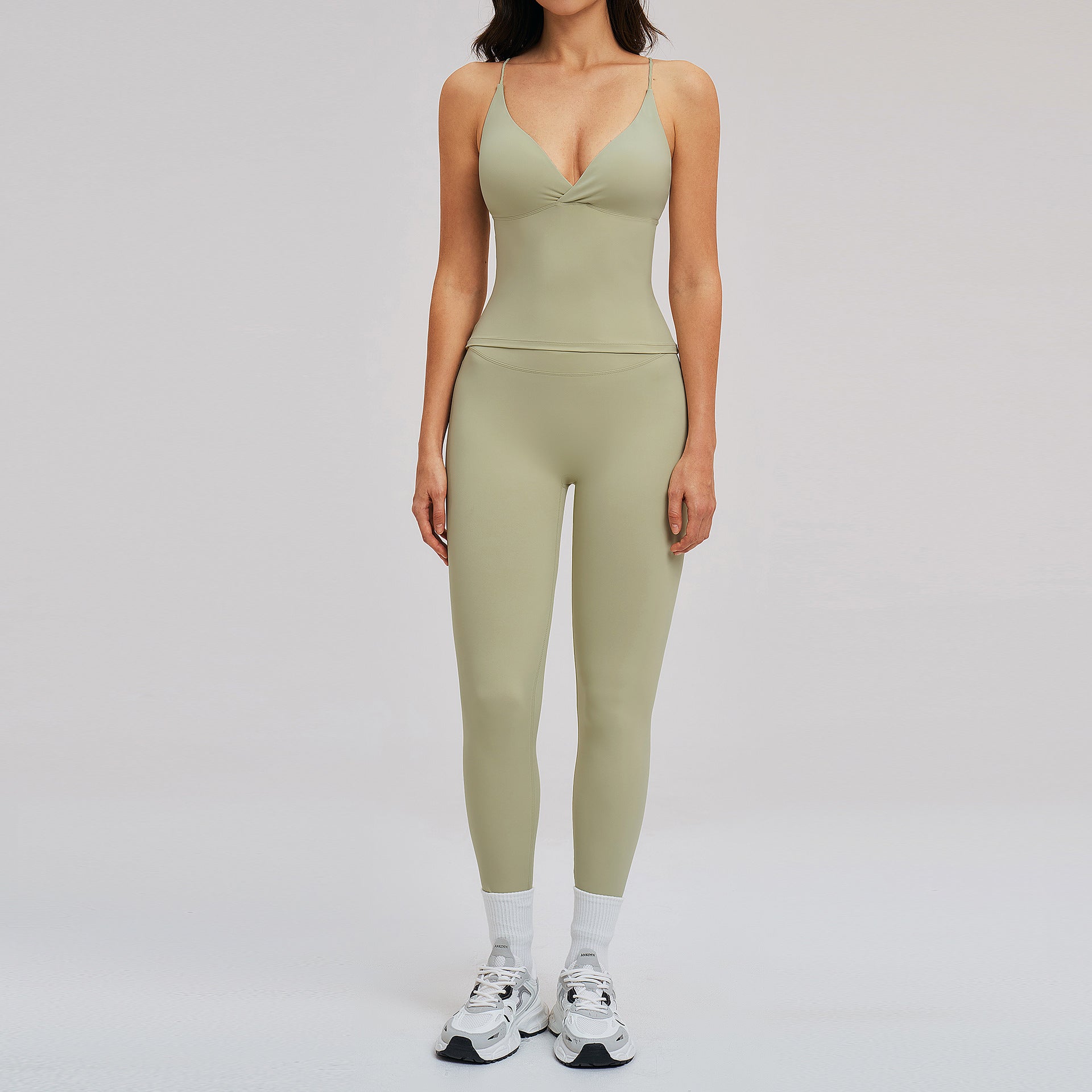 Tight-fitting backless running sports casual YOGA set