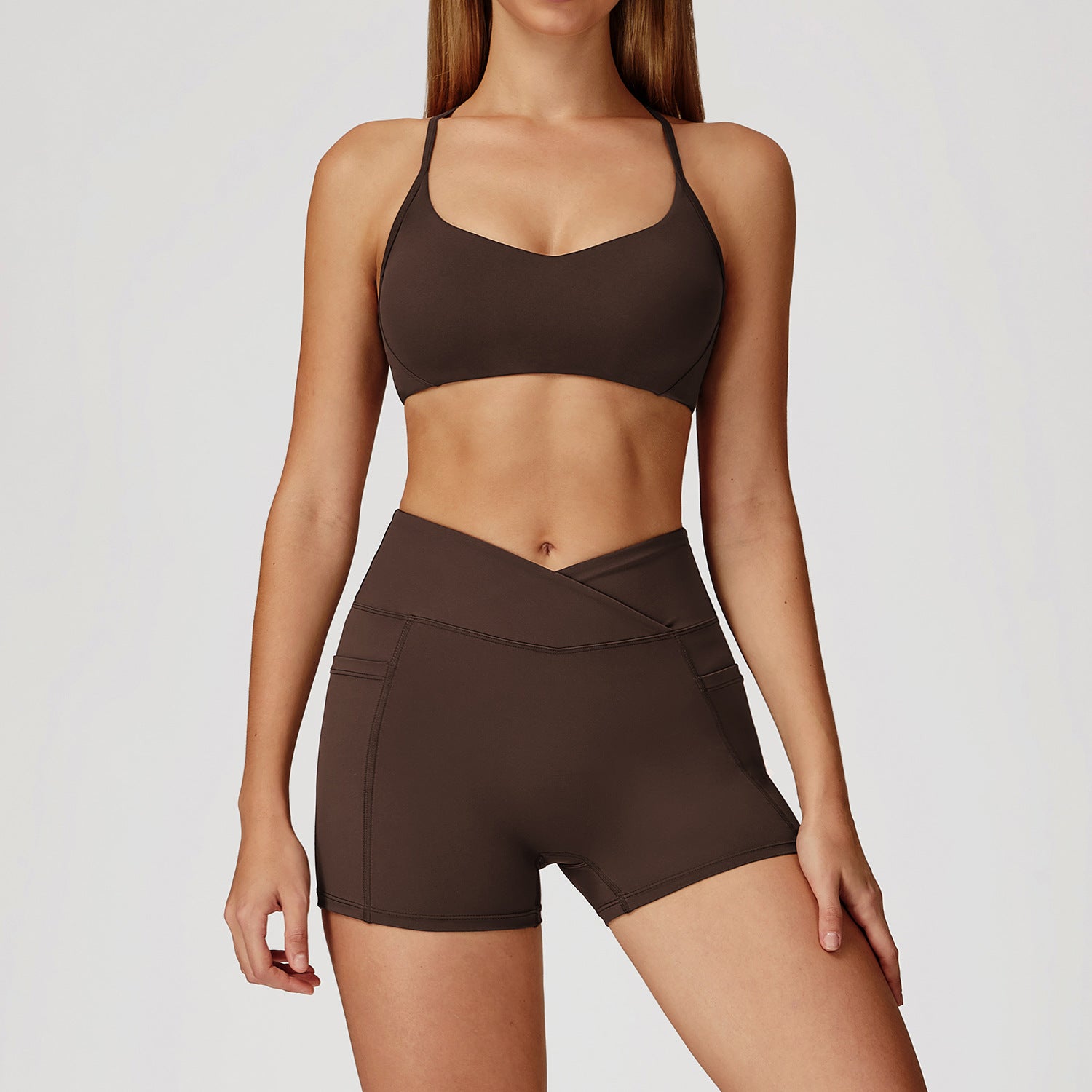 Women's quick-drying sports bras set