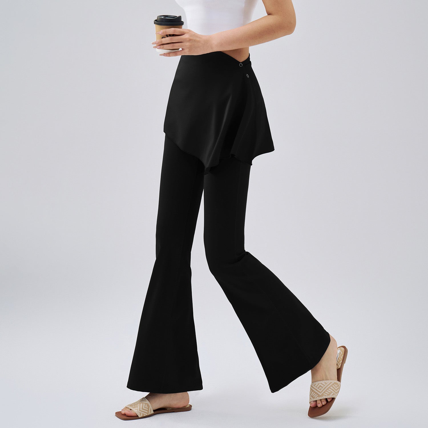 Women's High-end flared pants