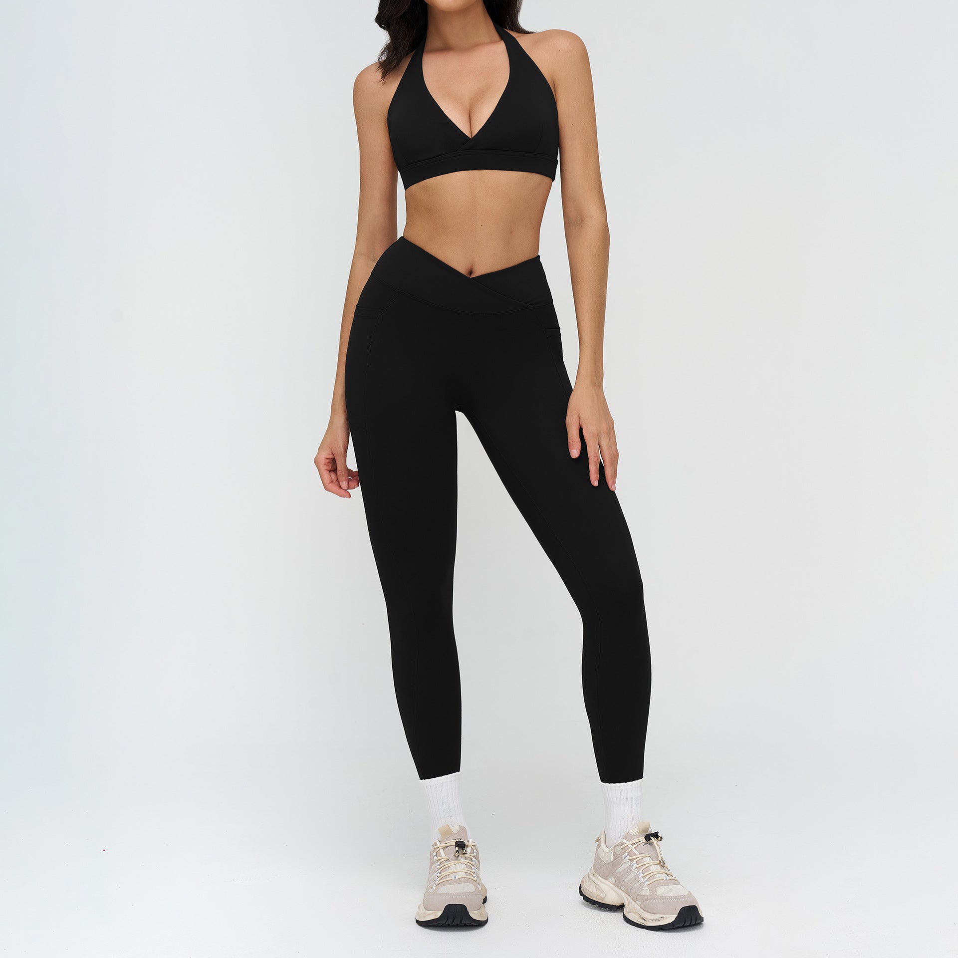 Women's quick-drying sports bras set