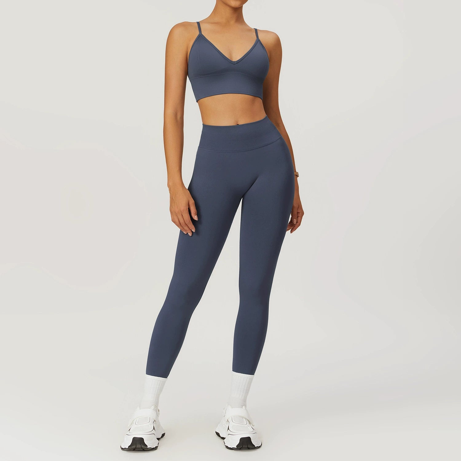 Women's Seamless back beauty yoga suit