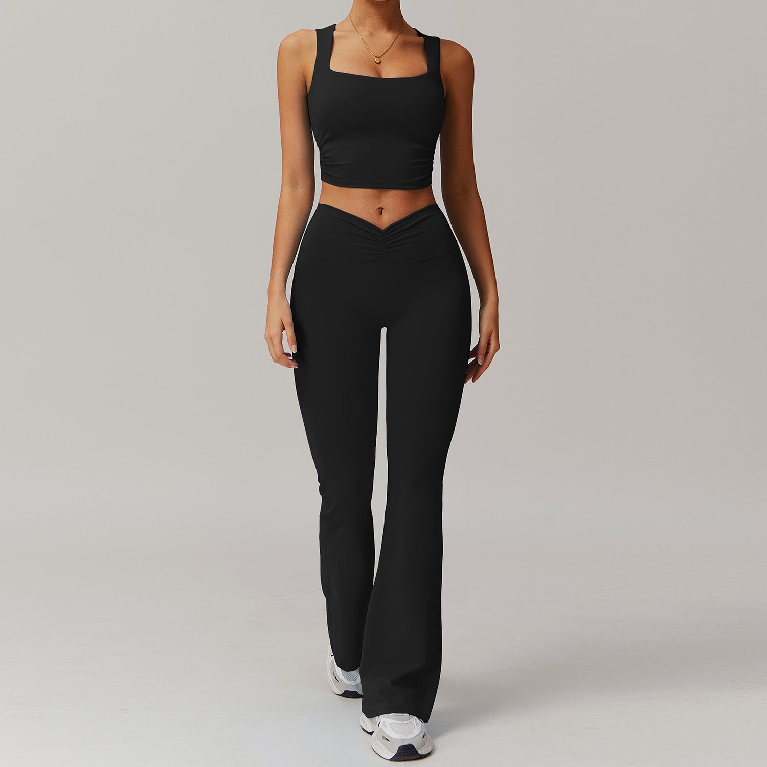 Women's Vest Sports Yoga Pants Suit