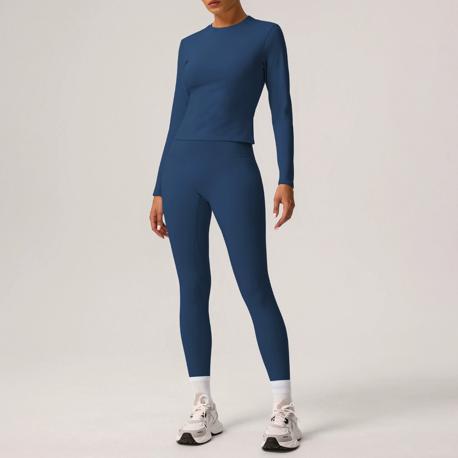 Women's long sleeve t-shirt Plush sports casual suit
