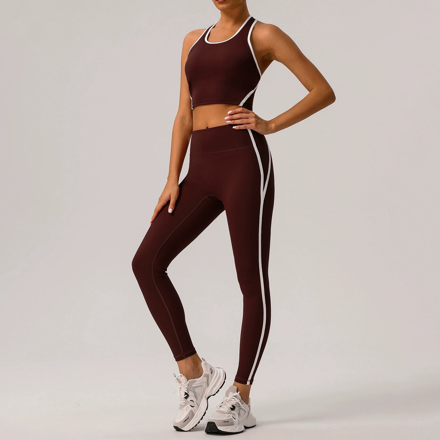 Women's slim fit yoga wear suit