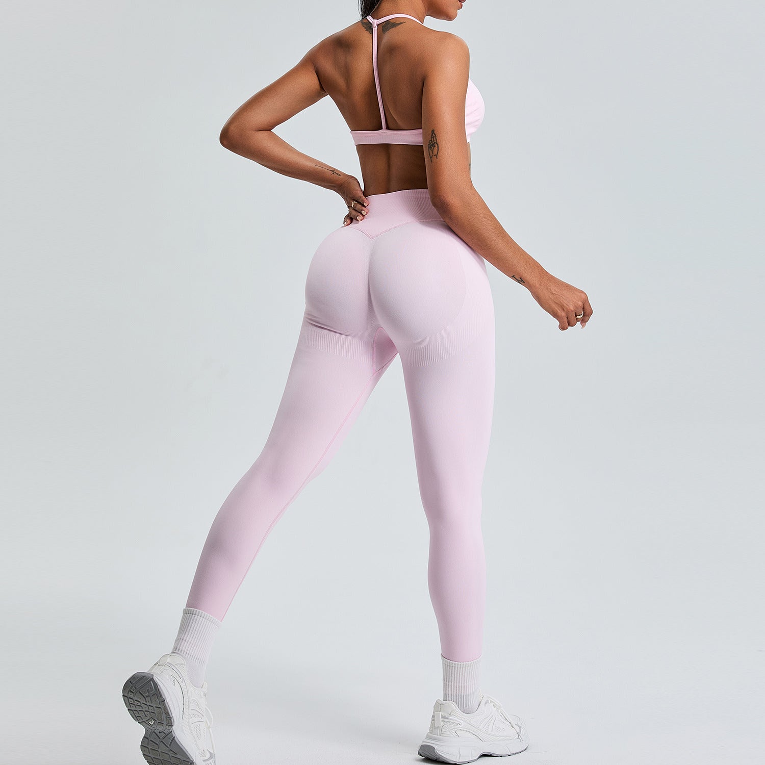 Women's Seamless Bras Leggings Set