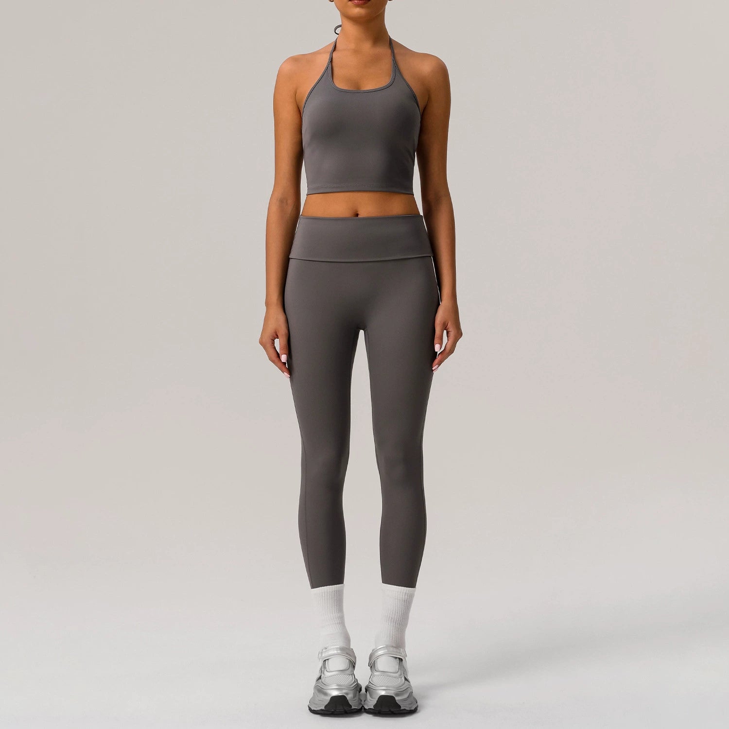 Women's quick-drying tight back beauty yoga suit