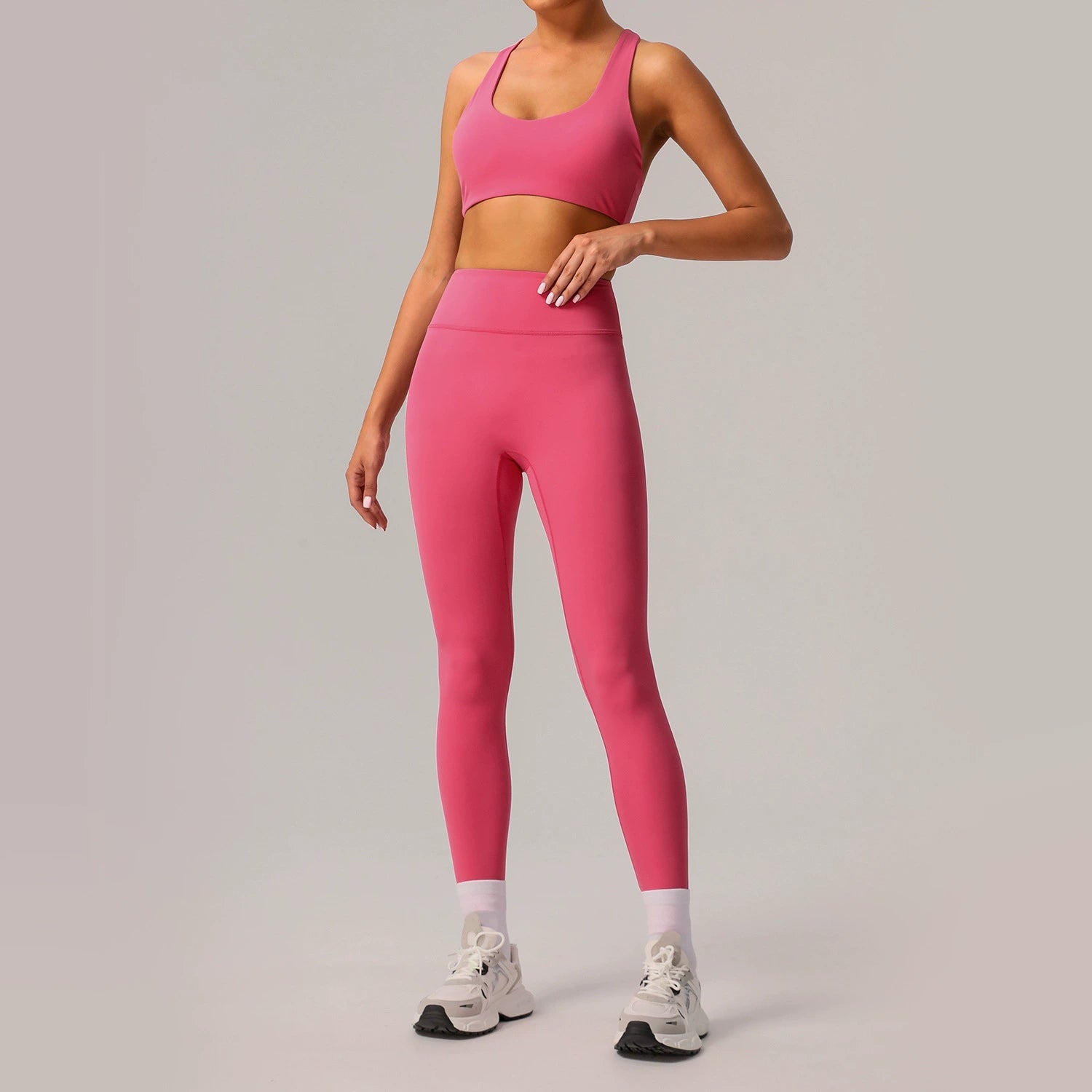 Women's Quick Dry Bras with leggings Yoga Set