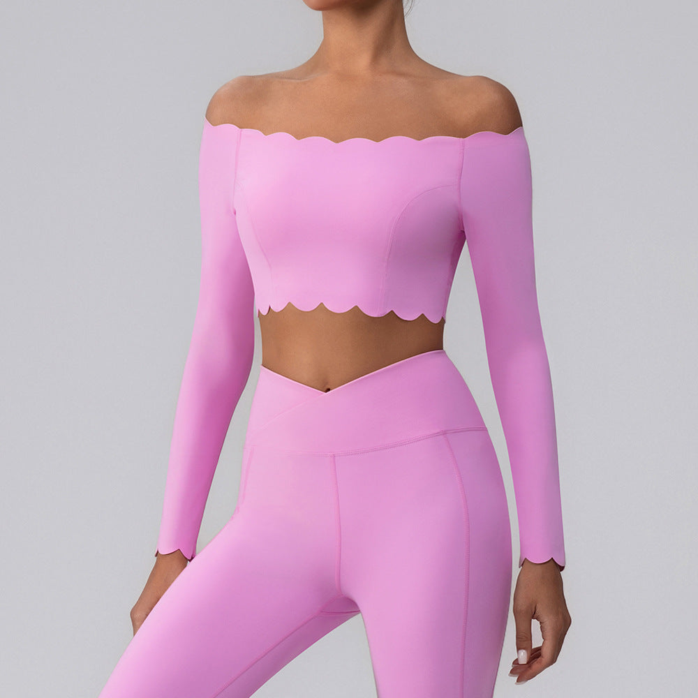 Women's New One Shoulder long sleeve Top