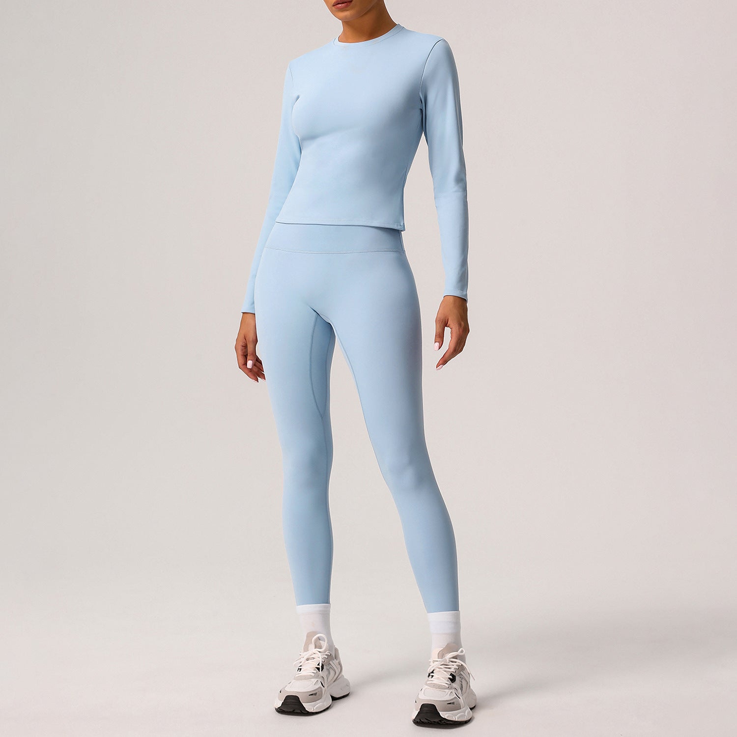 Women's fleece sports casual suit