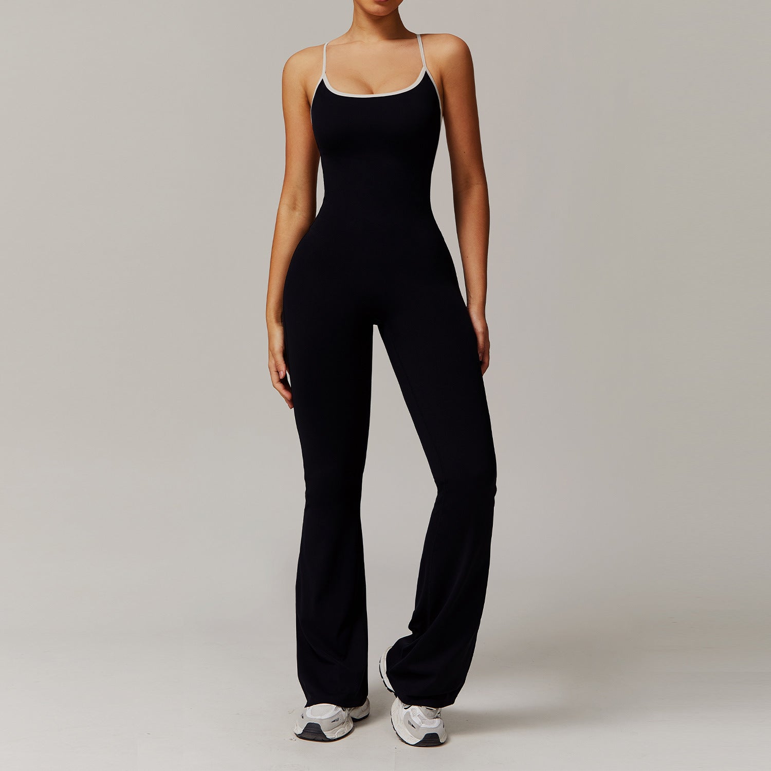 Women's Cross Back Yoga Jumpsuit