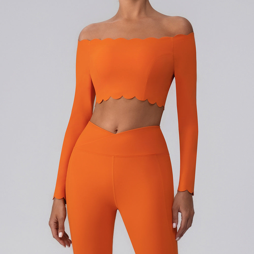 Women's New One Shoulder long sleeve Top