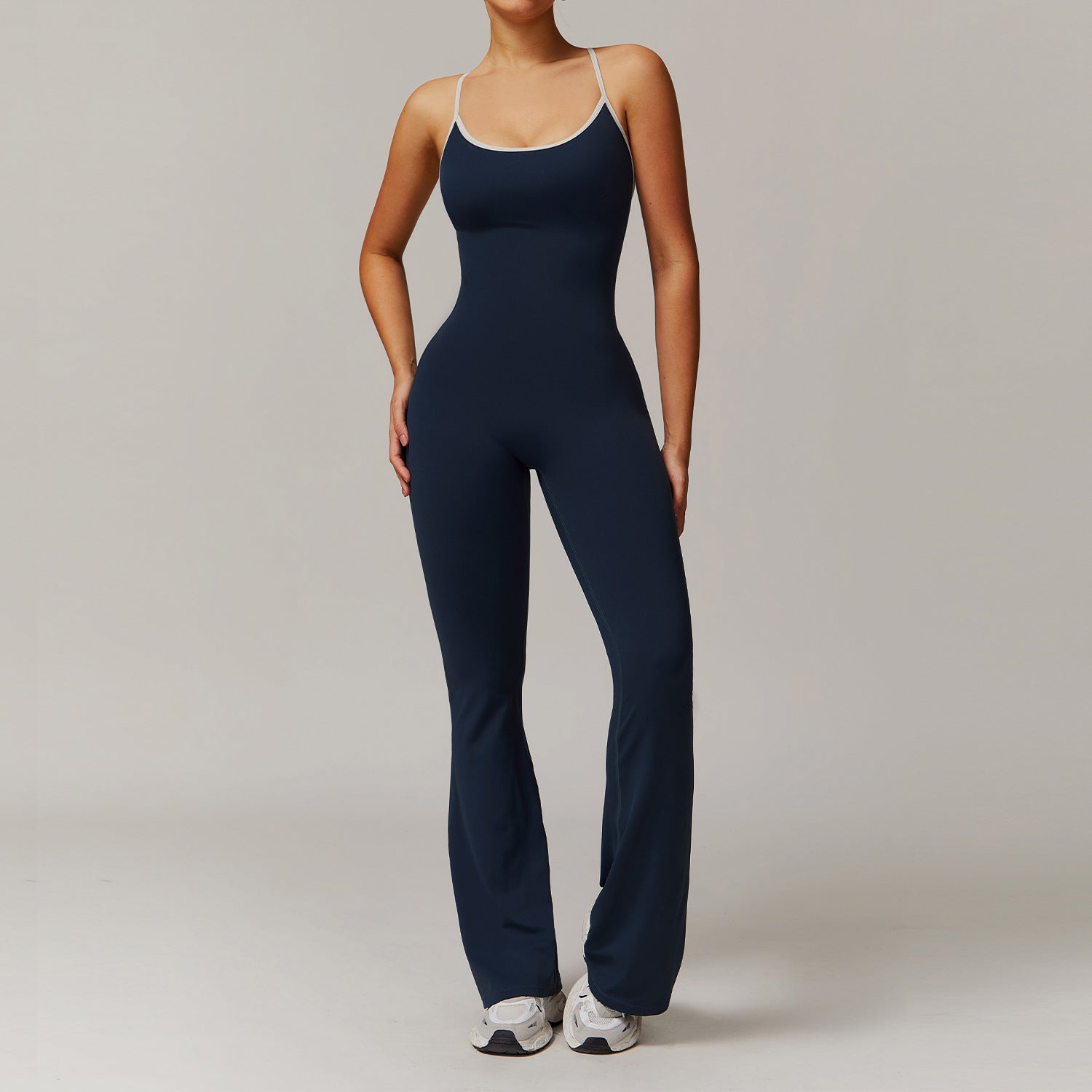 Women's Cross Back Yoga Jumpsuit
