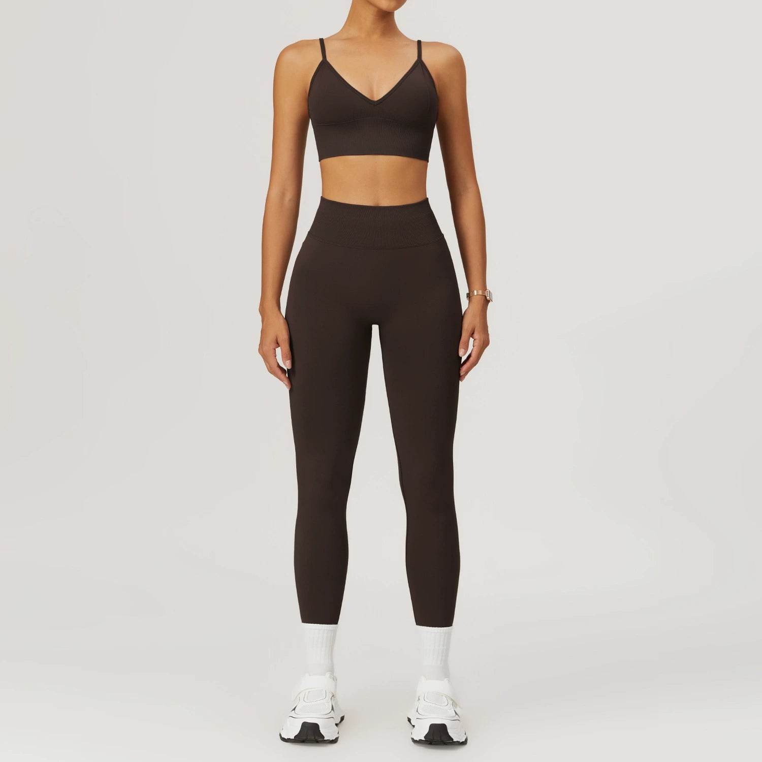 Women's Seamless back beauty yoga suit