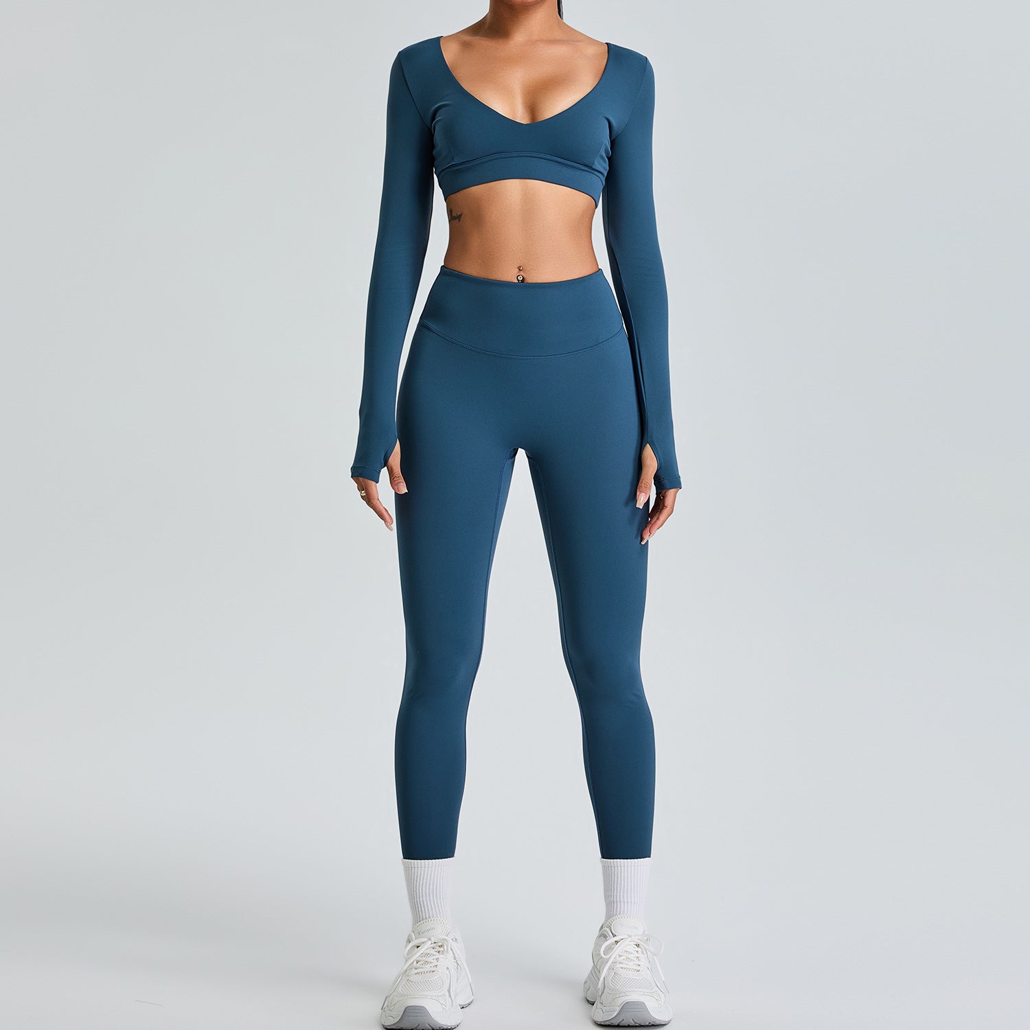 Women's New Long Sleeve Yoga Suit