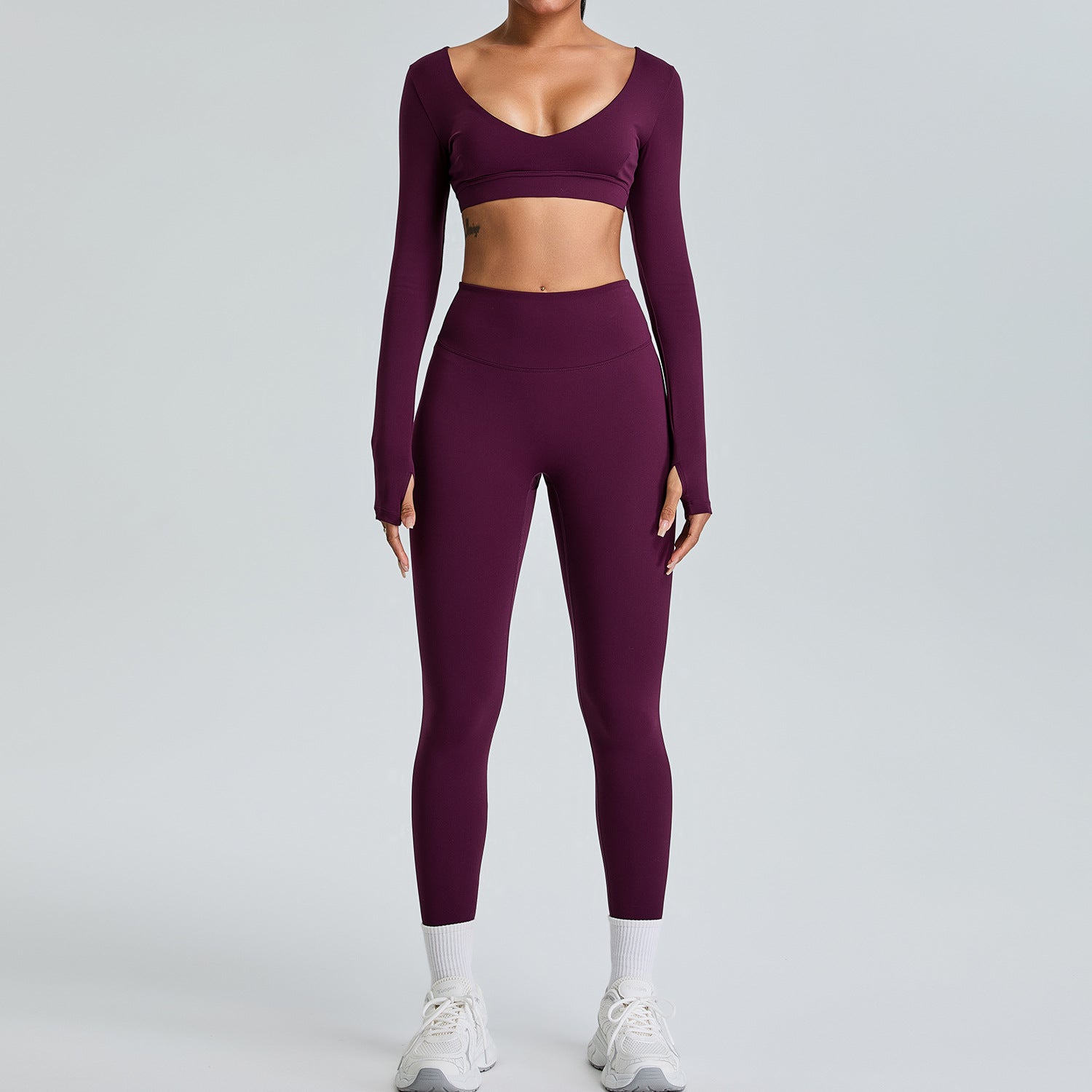 Women's New Long Sleeve Yoga Suit
