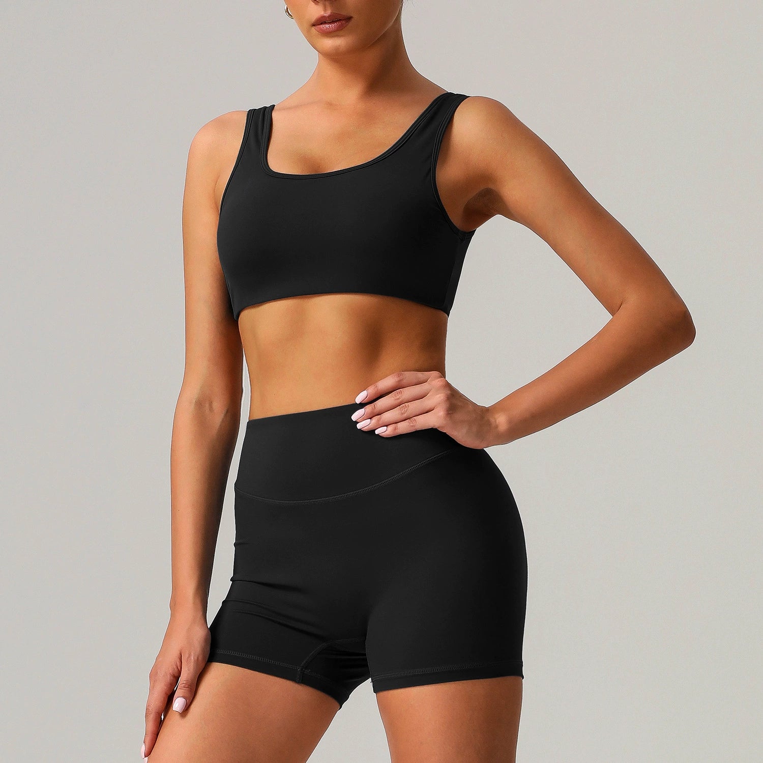 Women's Elastic bra sports set