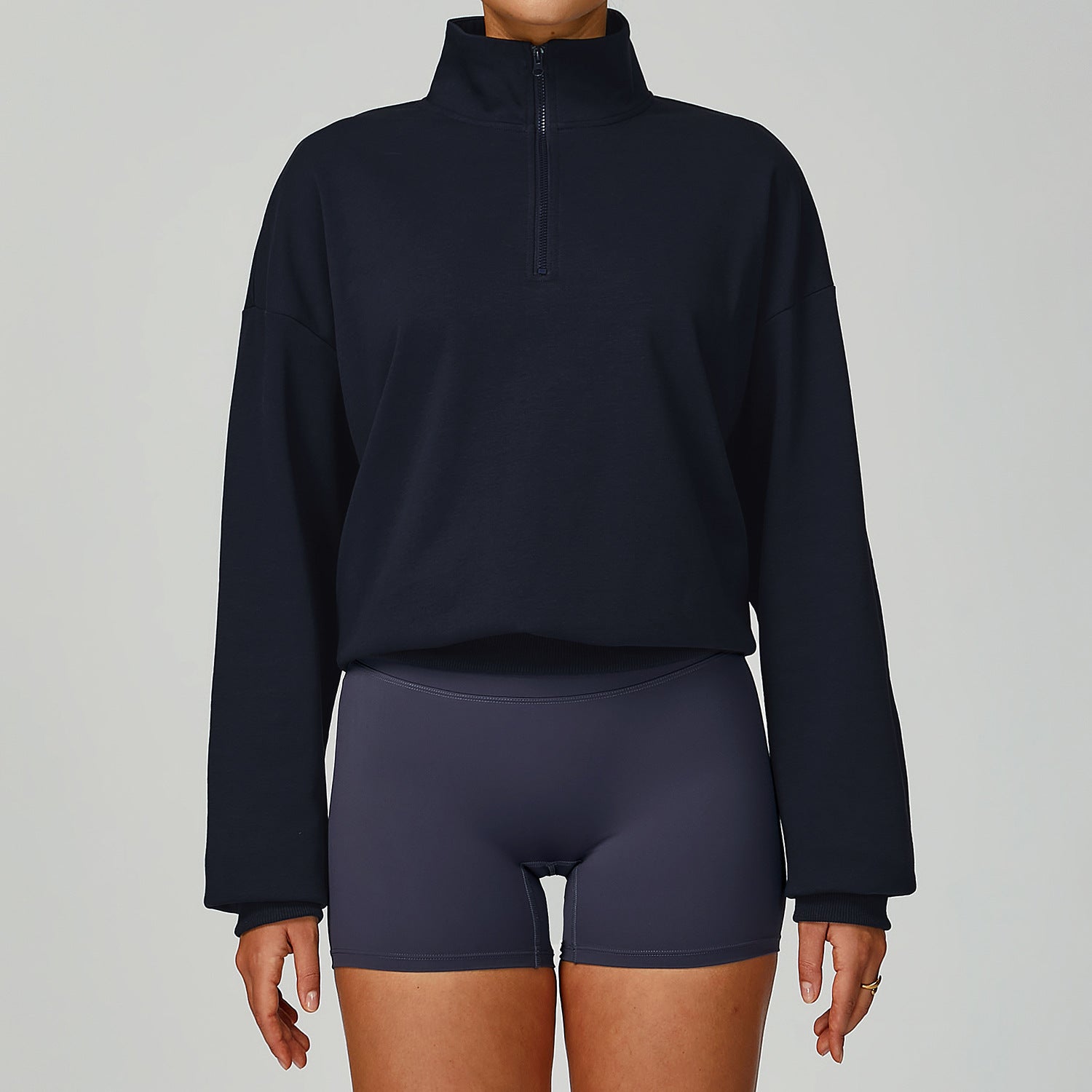 Casual loose windproof warm versatile sweatshirts