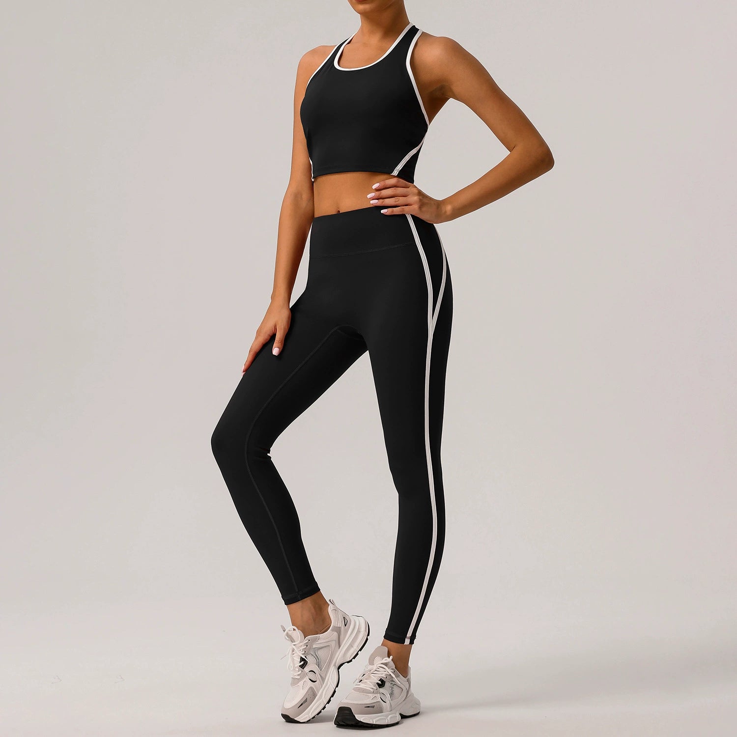 Women's slim fit yoga wear suit
