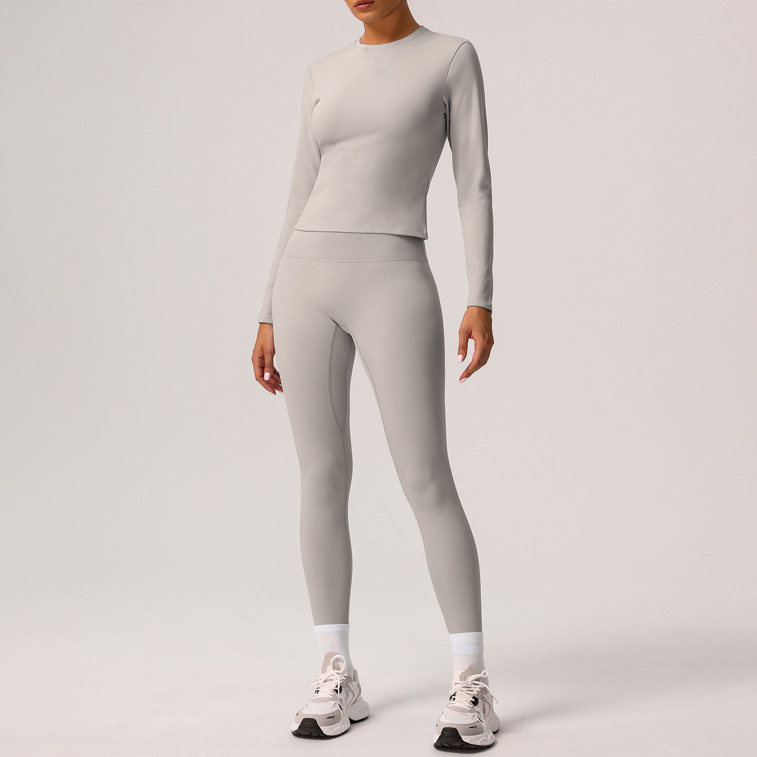 Women's fleece sports casual suit