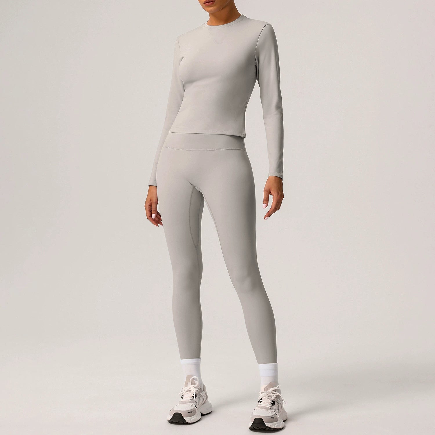 Women's long sleeve t-shirt Plush sports casual suit