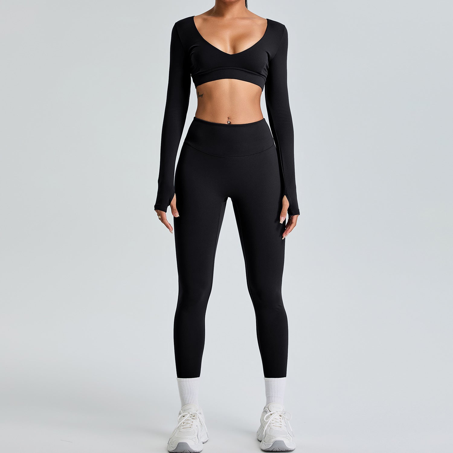 Women's New Long Sleeve Yoga Suit