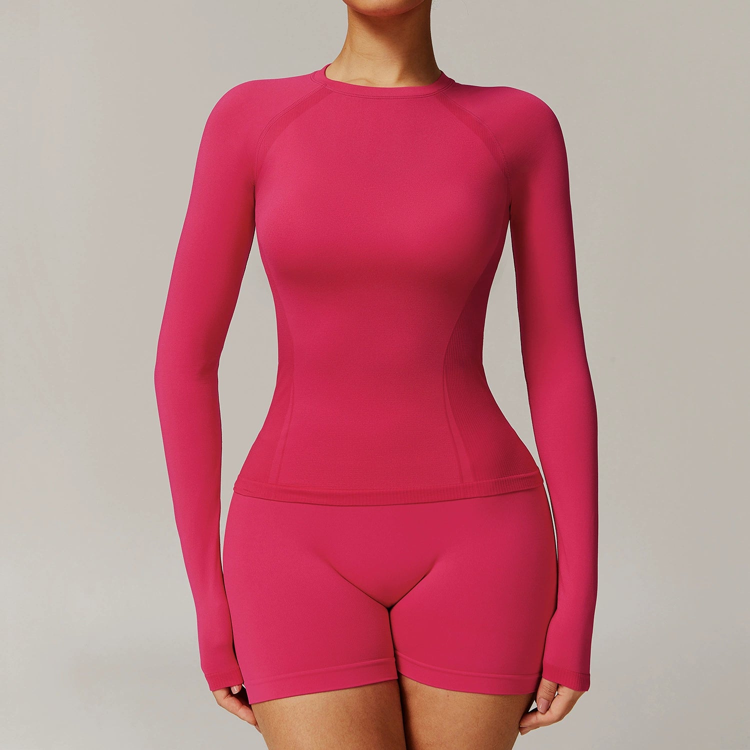 Women's long sleeve with shorts Sports Suit