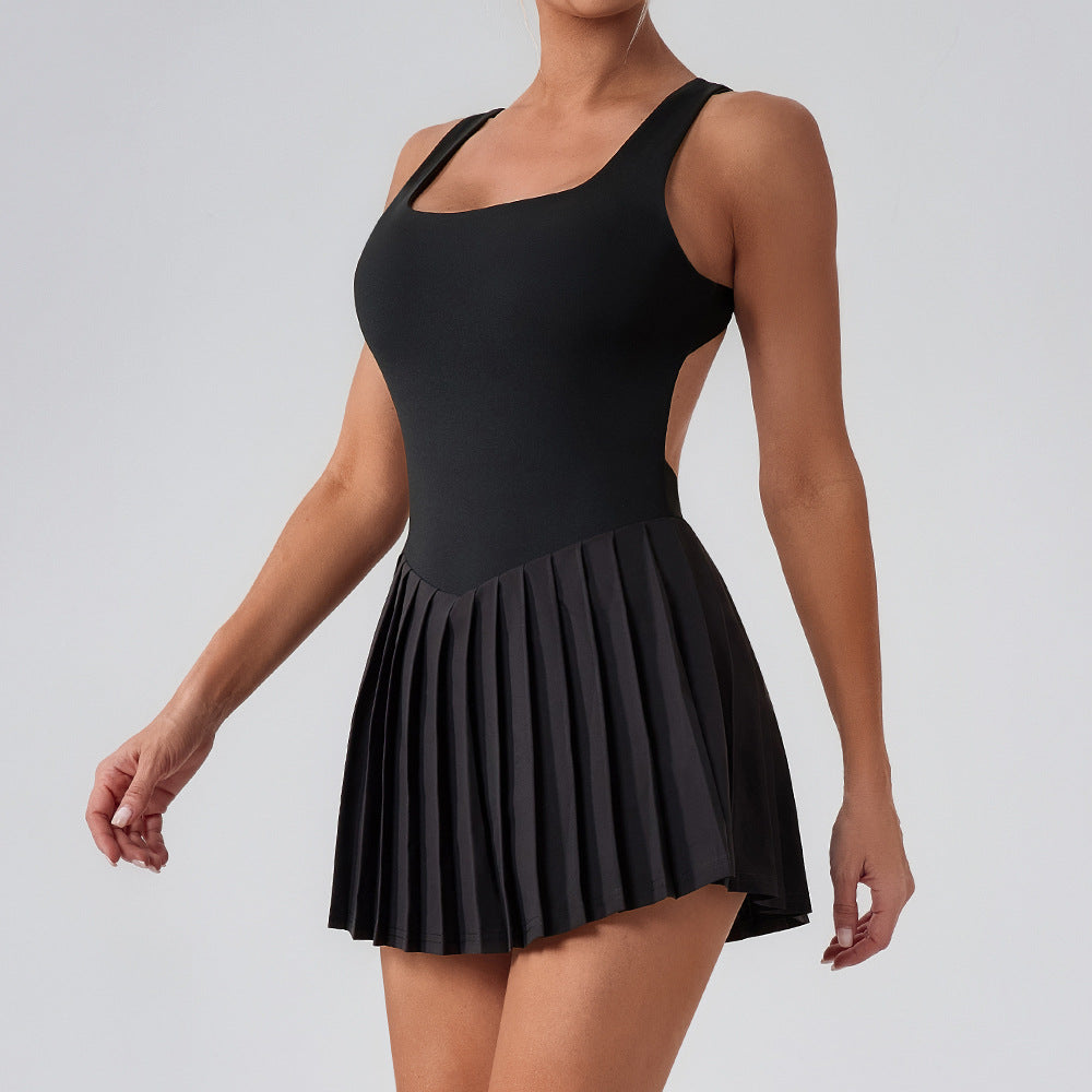 Women's fashion Sleeveless Sports Yoga Dress