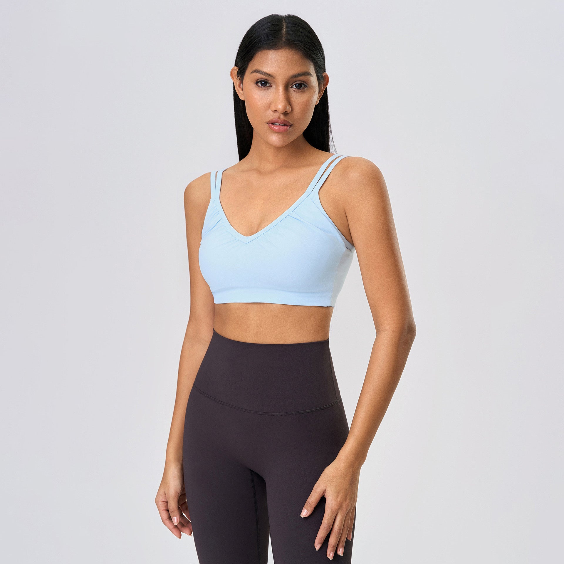 Women's sexy V-neck bras