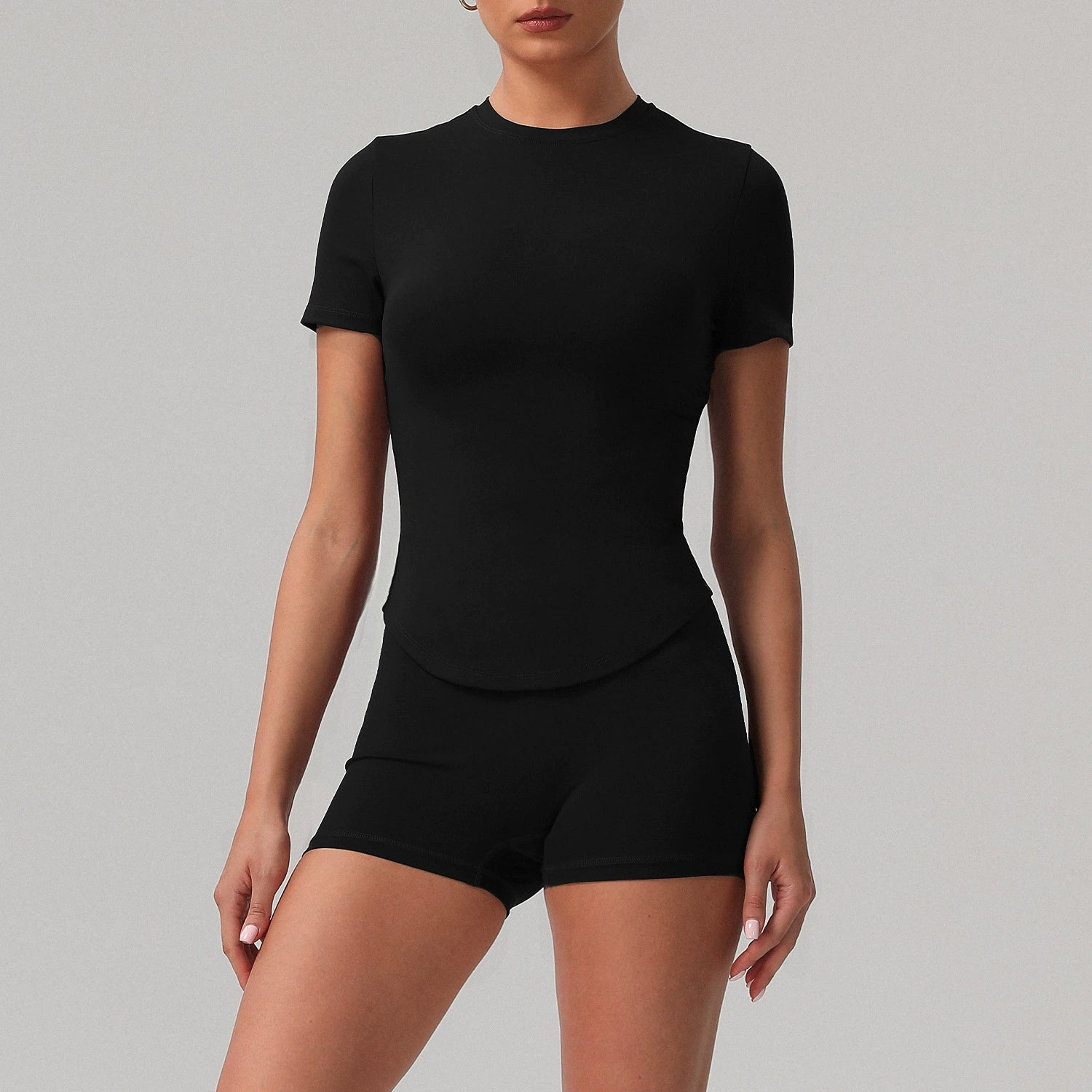 Women's Quick-drying short sleeve shirt with shorts set