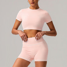 Women's Short sleeve shirt with shorts sportwear suits