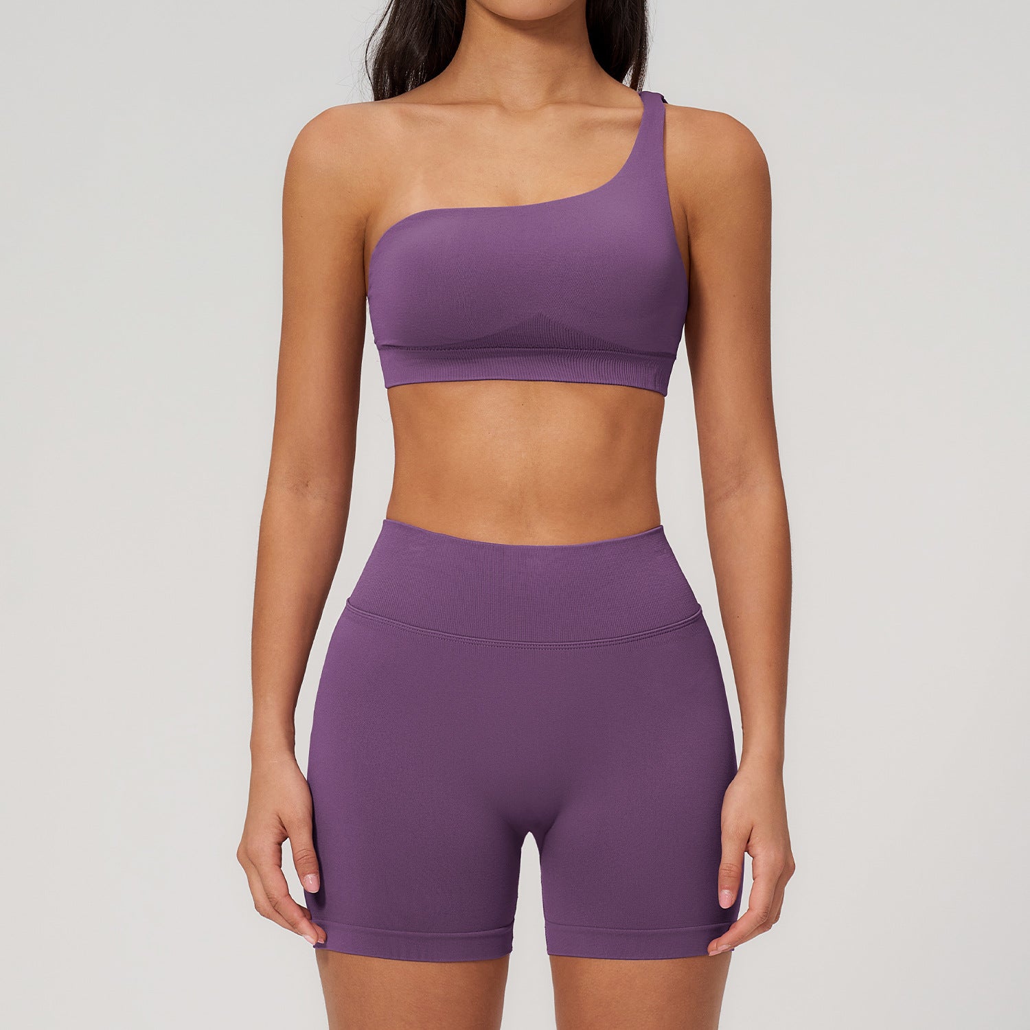 Seamless Raglan bras Quick-Drying Workout Yoga Set