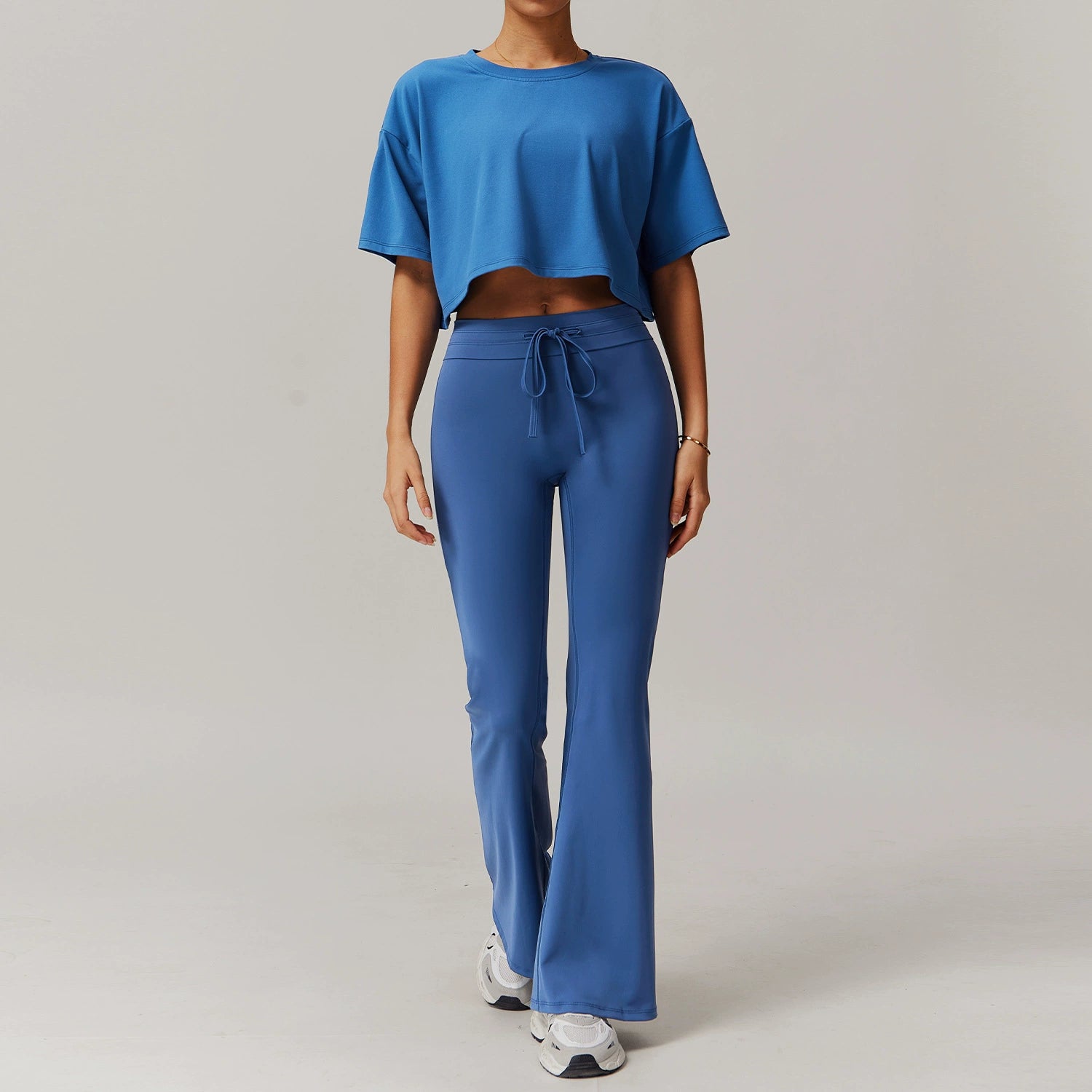 Women's Comfortable Short sleeve with pant Sports Suit