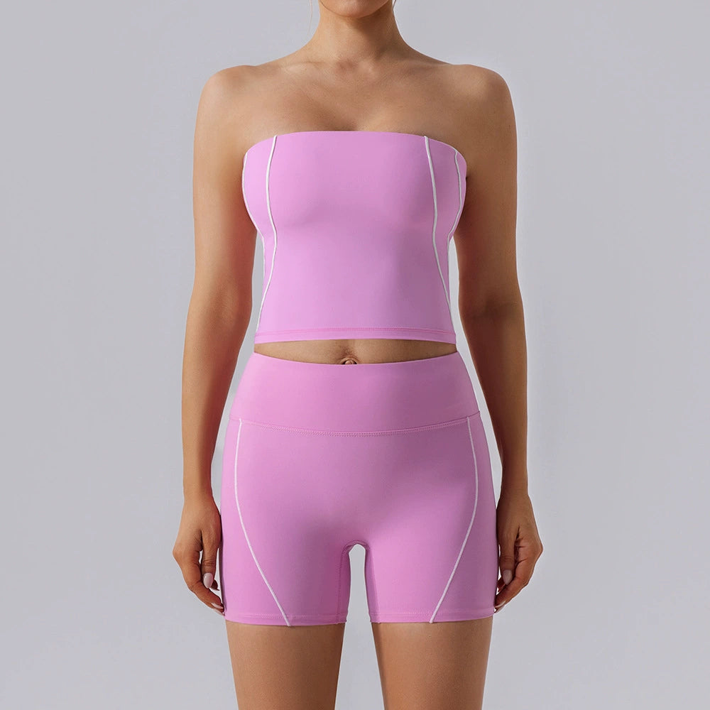 Women's New Style Comfortable Bra Shorts Set