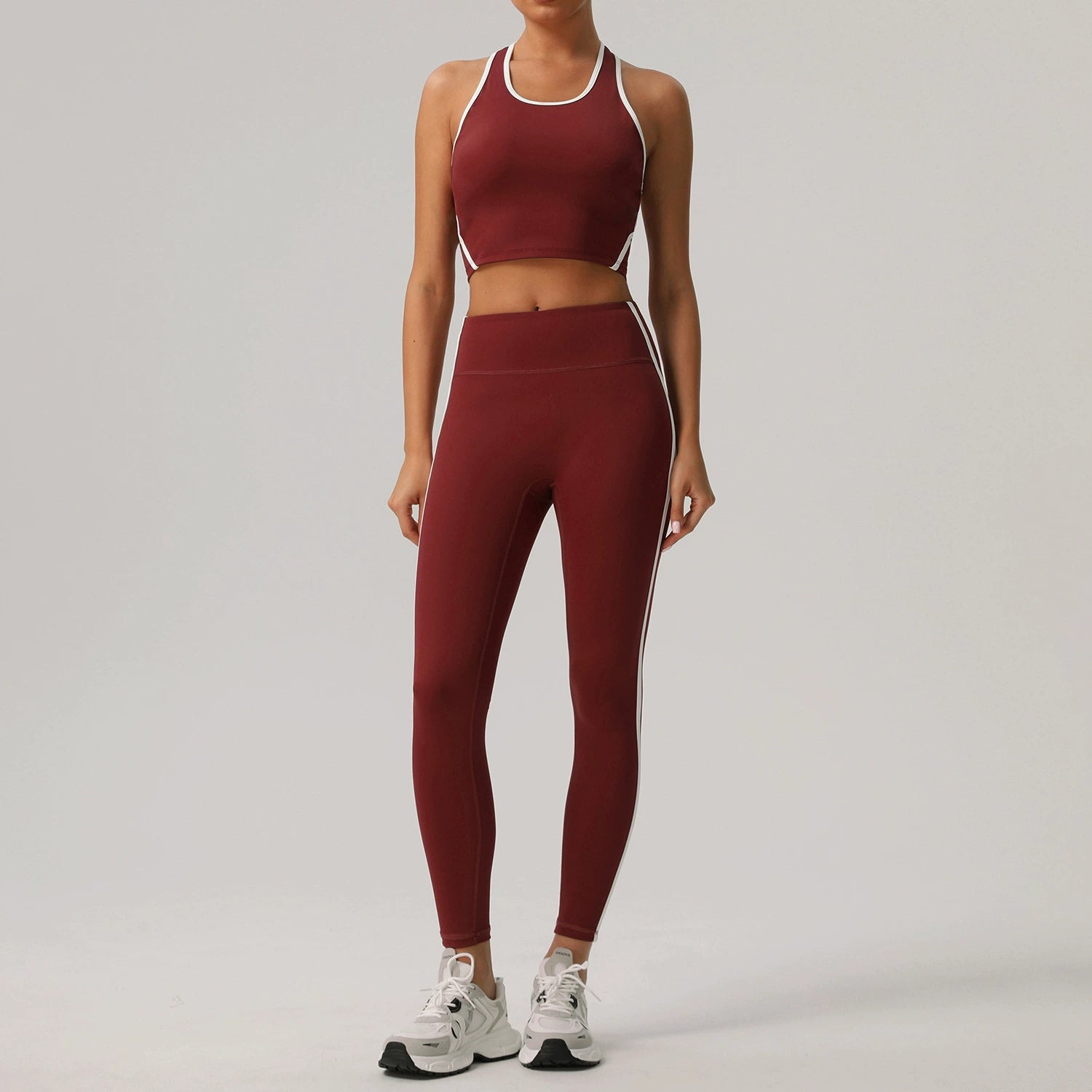 Women's slim fit yoga wear suit
