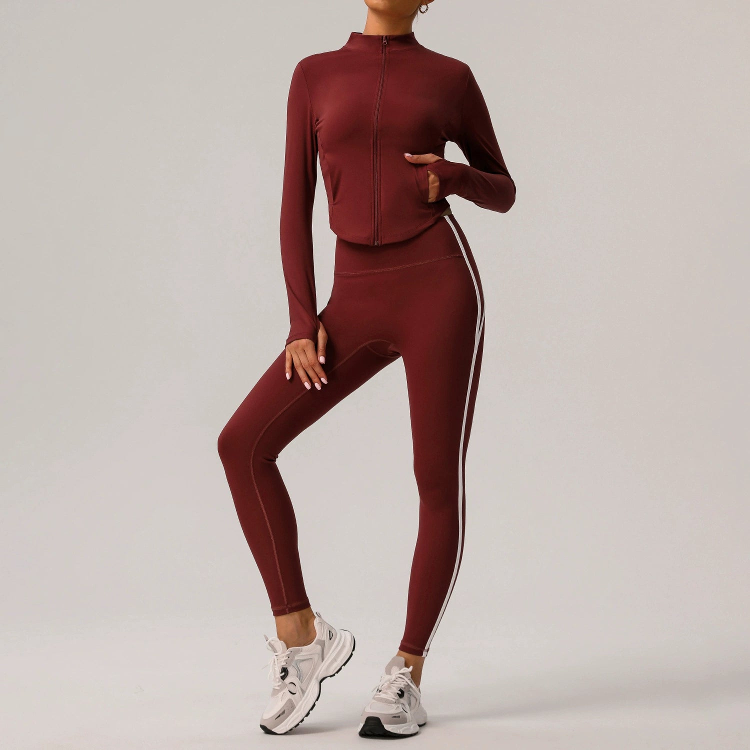 Women's Slim long sleeve jacket set
