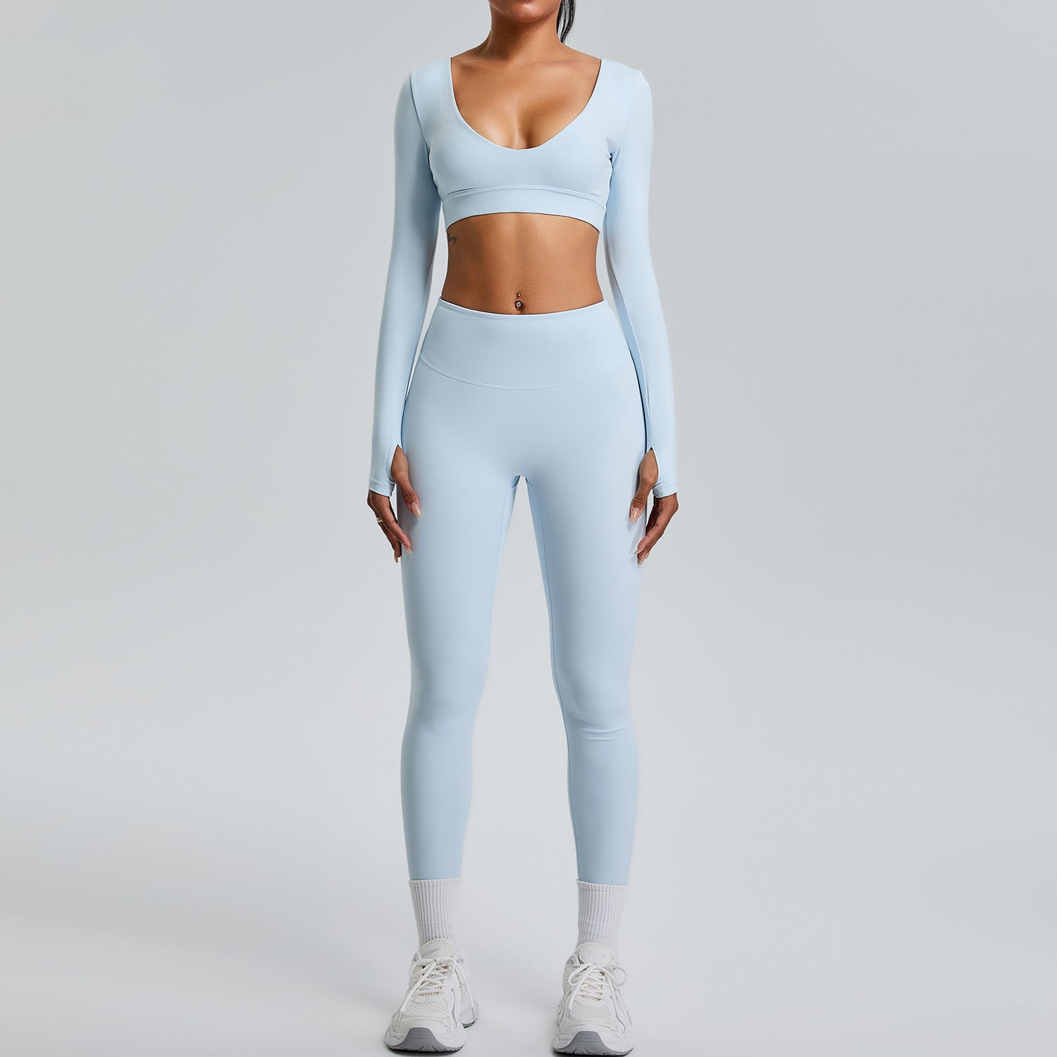 Women's New Long Sleeve Yoga Suit