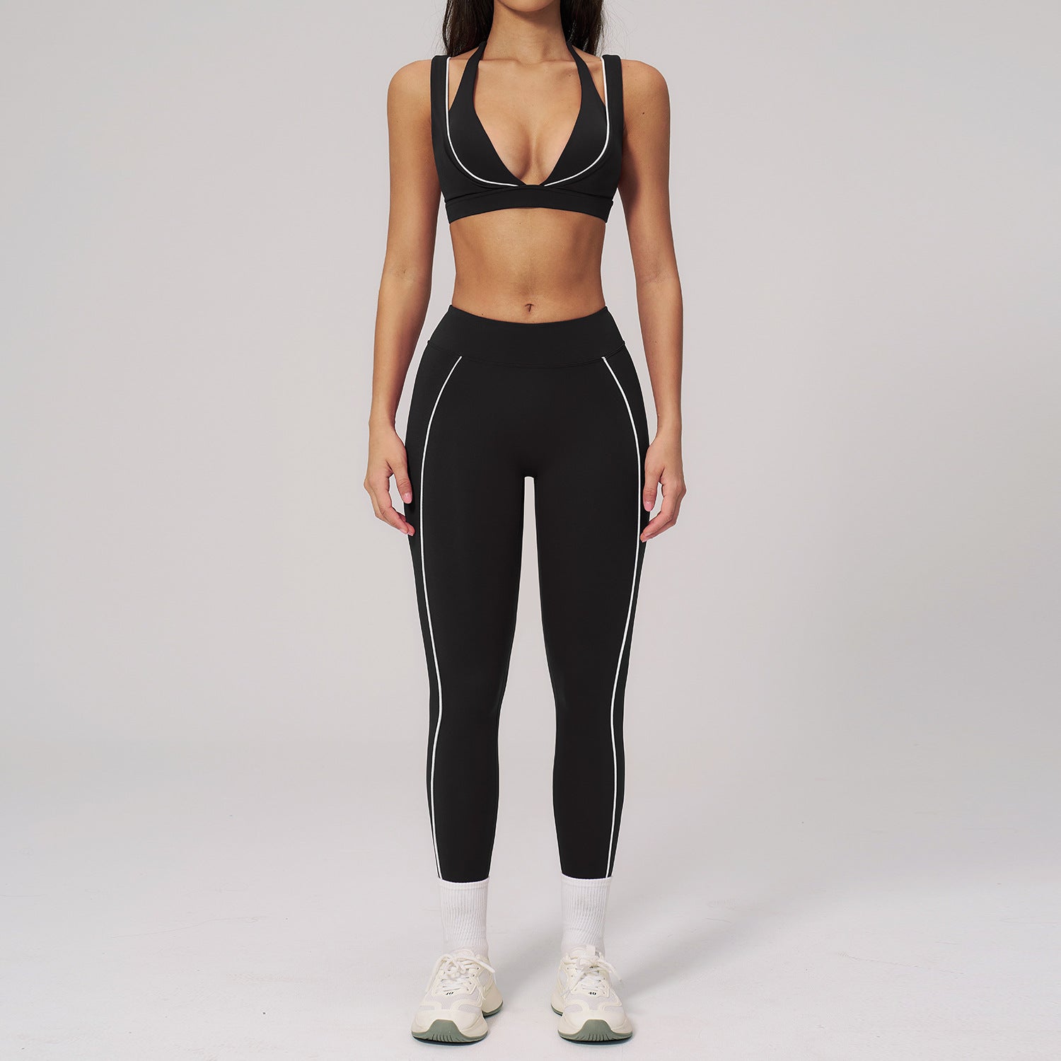 Women's sexy Slim-Fit Running Fitness sports bras set