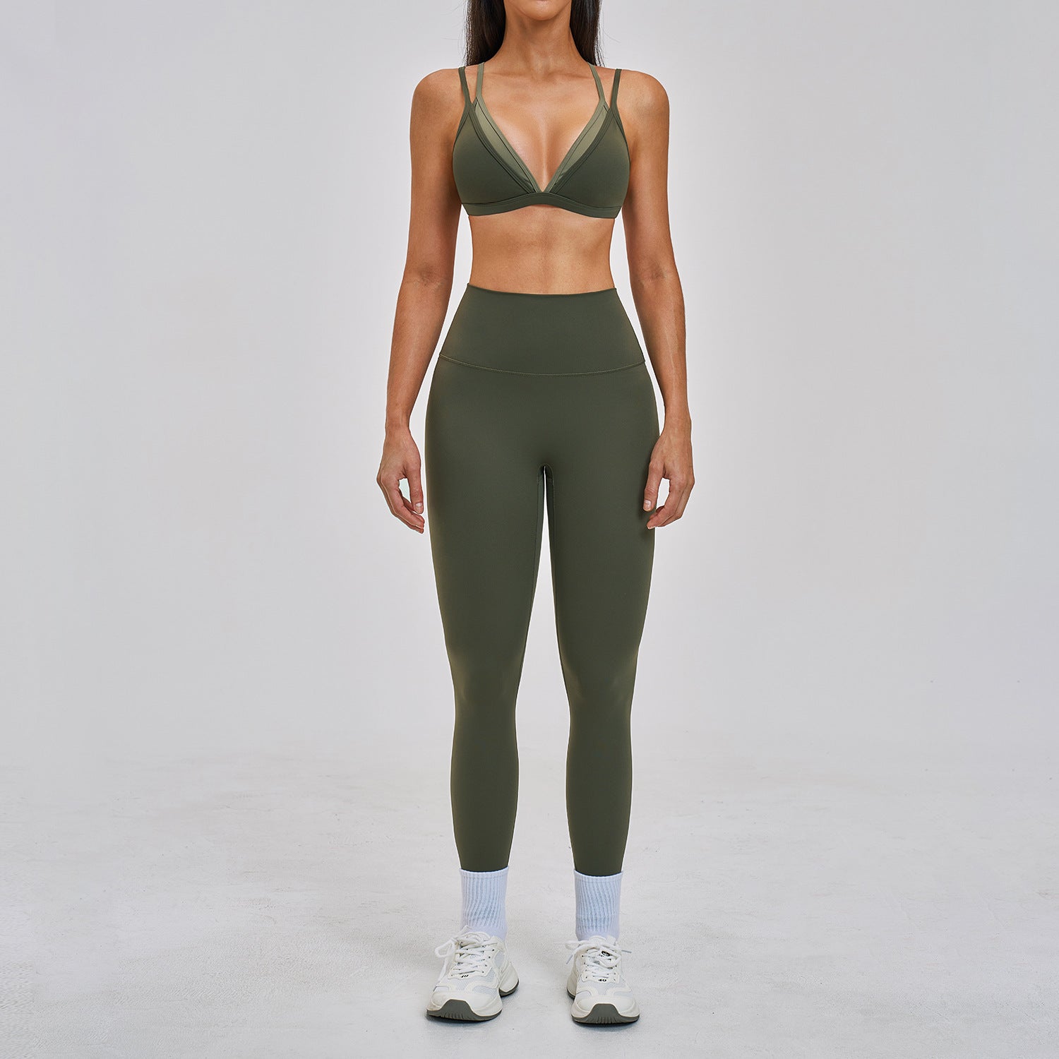 Women's beautiful sports bras fitness yoga set