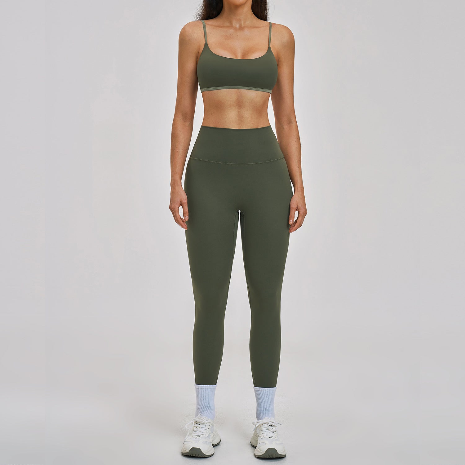 Women's new style sports bras with leggings set