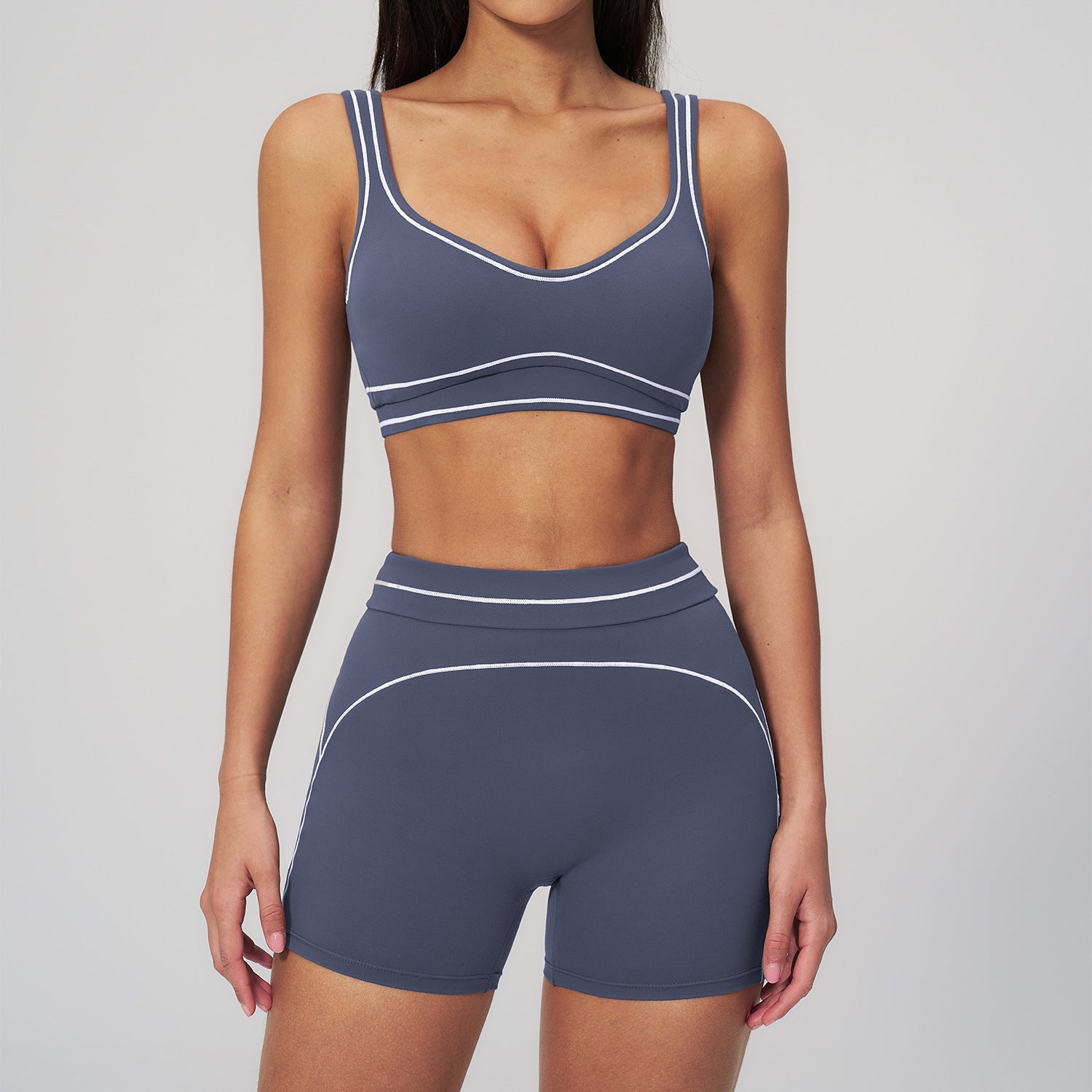 Women's hot-selling Color-Block Yoga sports bras Set