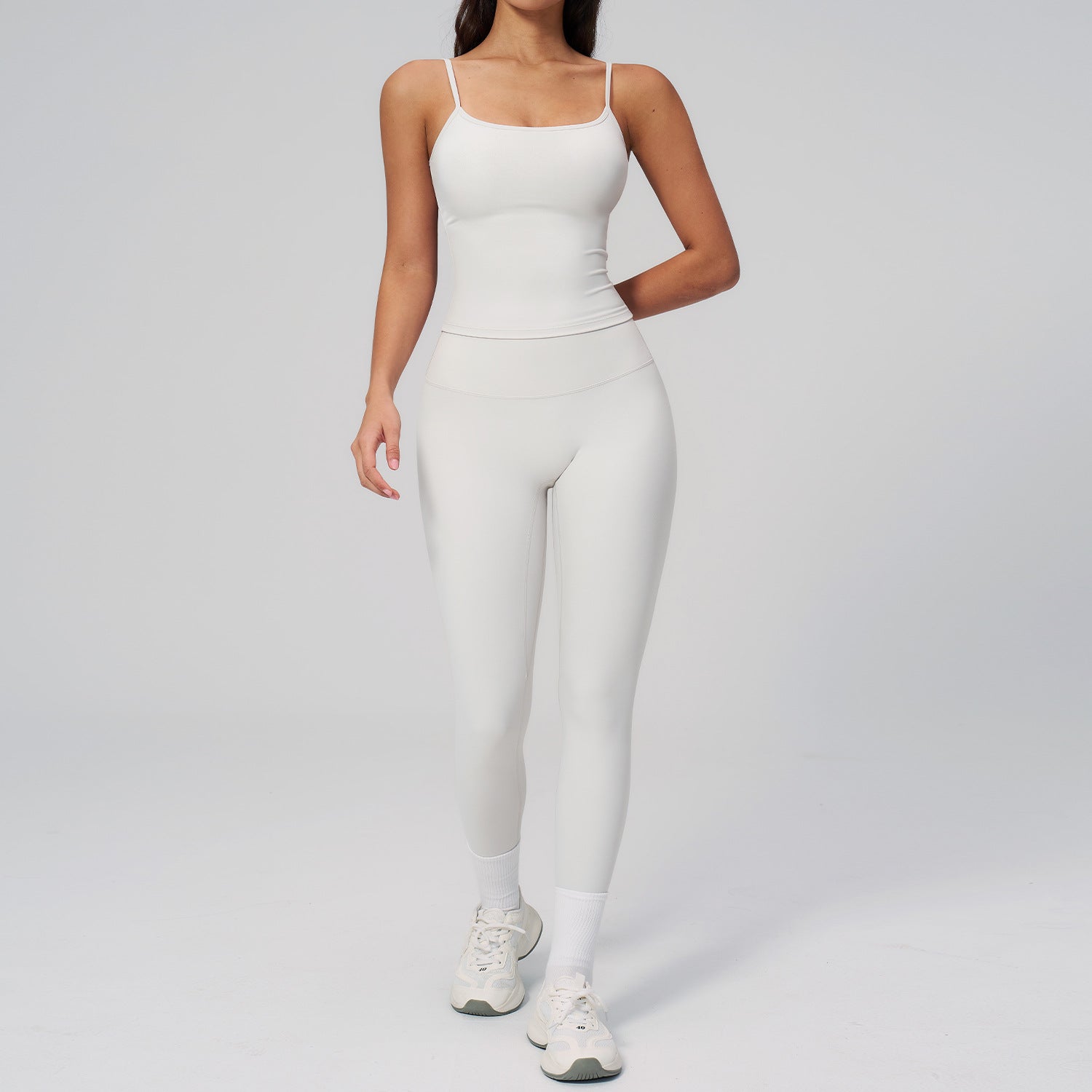 Breathable Quick-Drying Slim-Fit High-Stretch Butt-Lifting Fitness Yoga Set