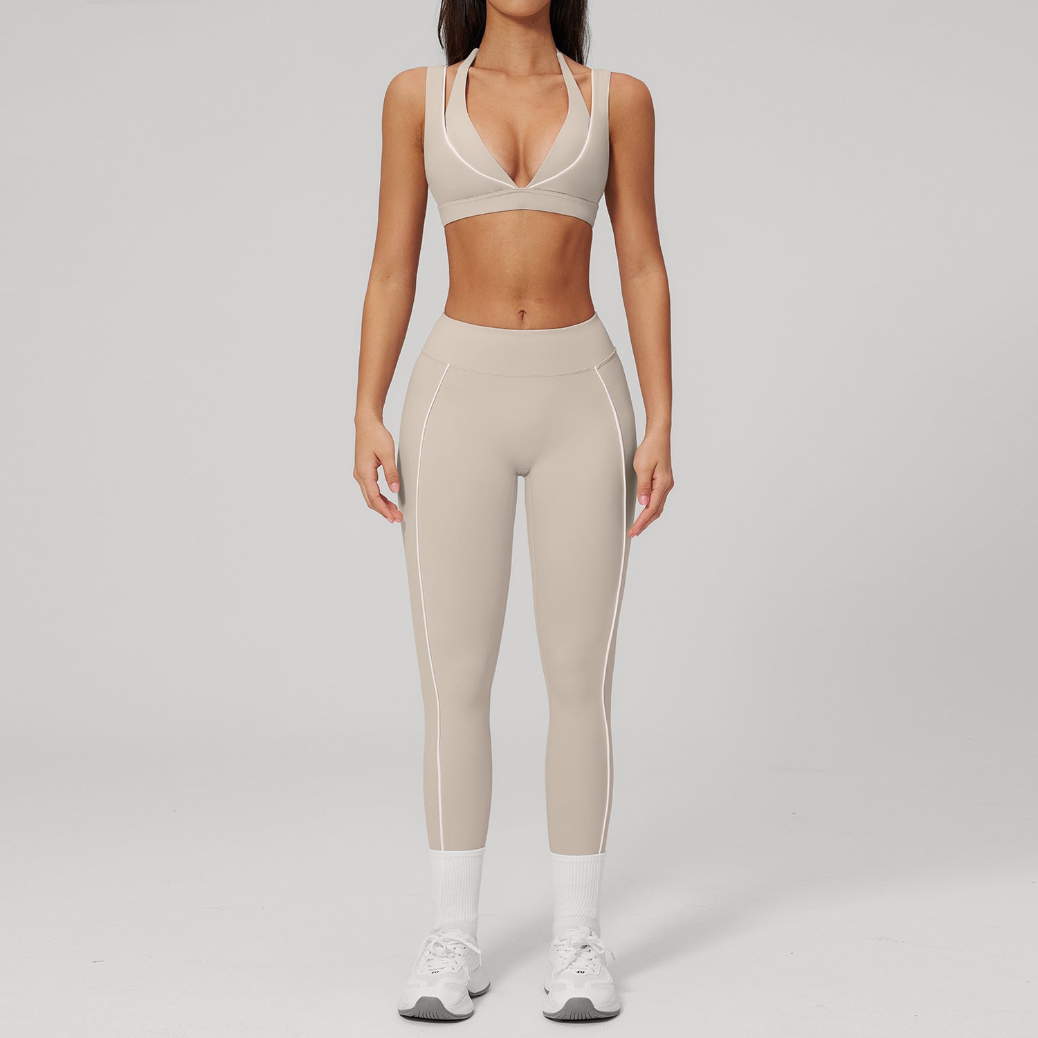 Women's sexy Slim-Fit Running Fitness sports bras set