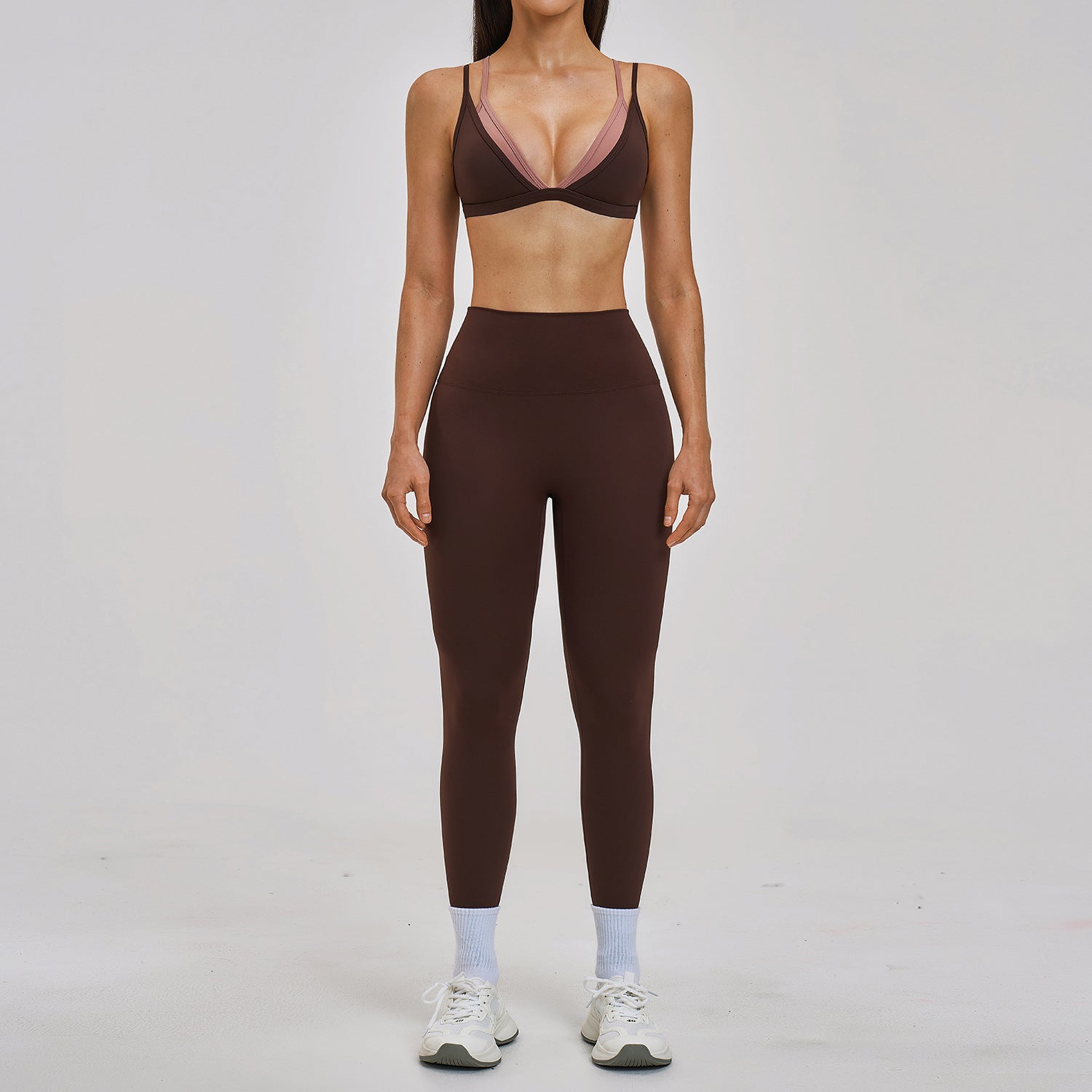 Women's beautiful sports bras fitness yoga set
